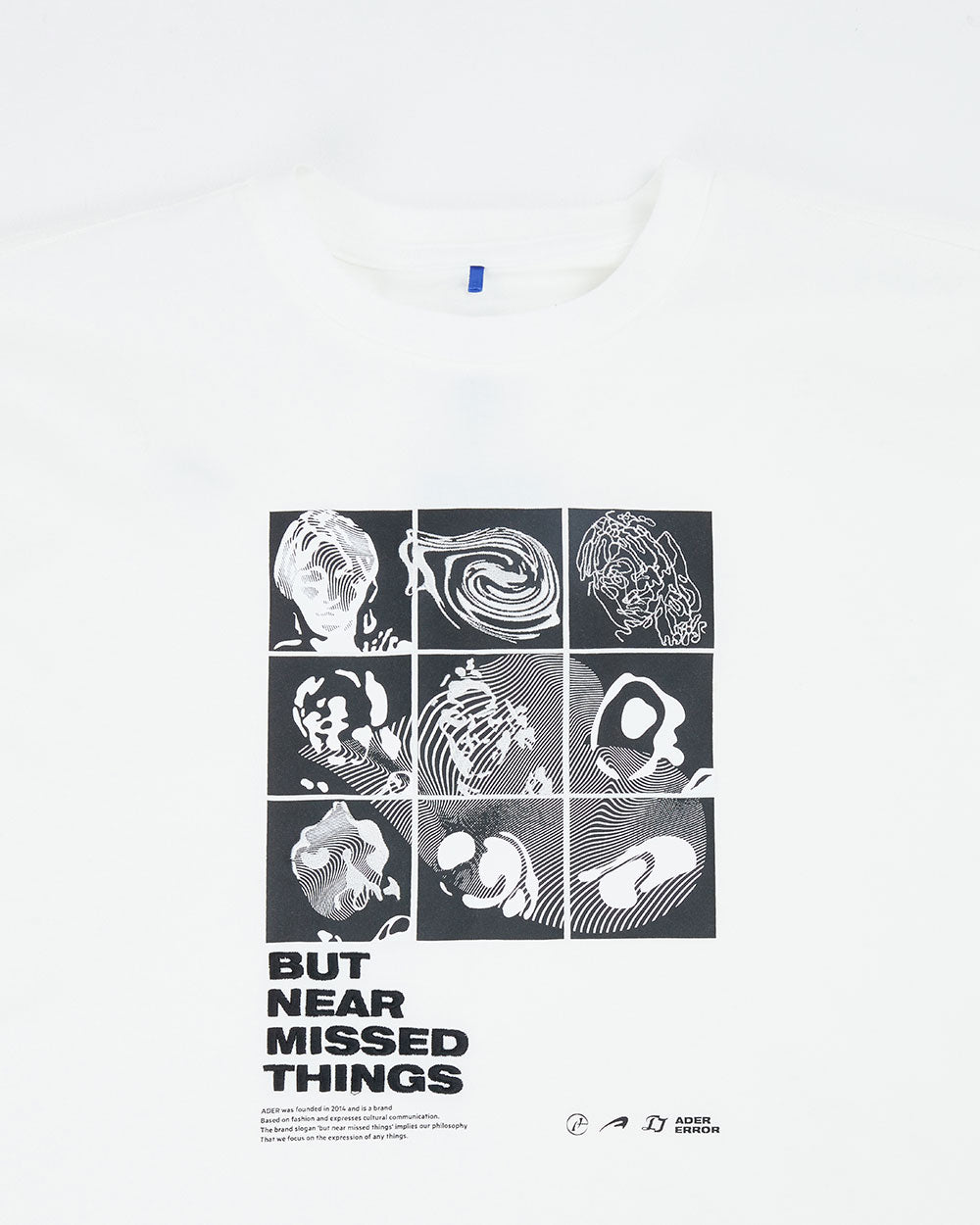Ader Error - Topian t-shirt (White) product image 5 | TRAB K-Fashion Australia