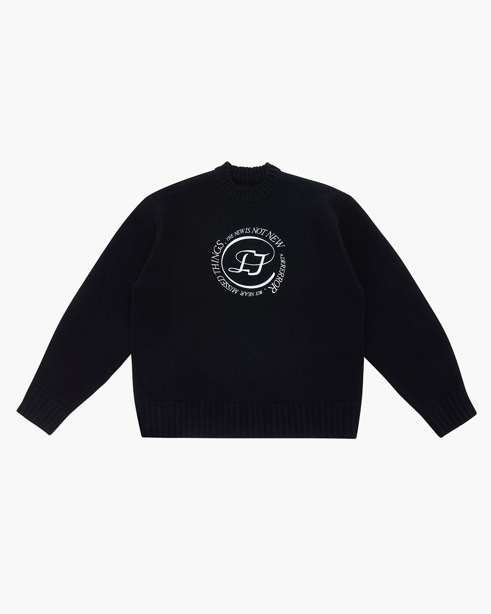 Ader Error - Speric logo knit (Noir) product image 8 | TRAB K-Fashion Australia