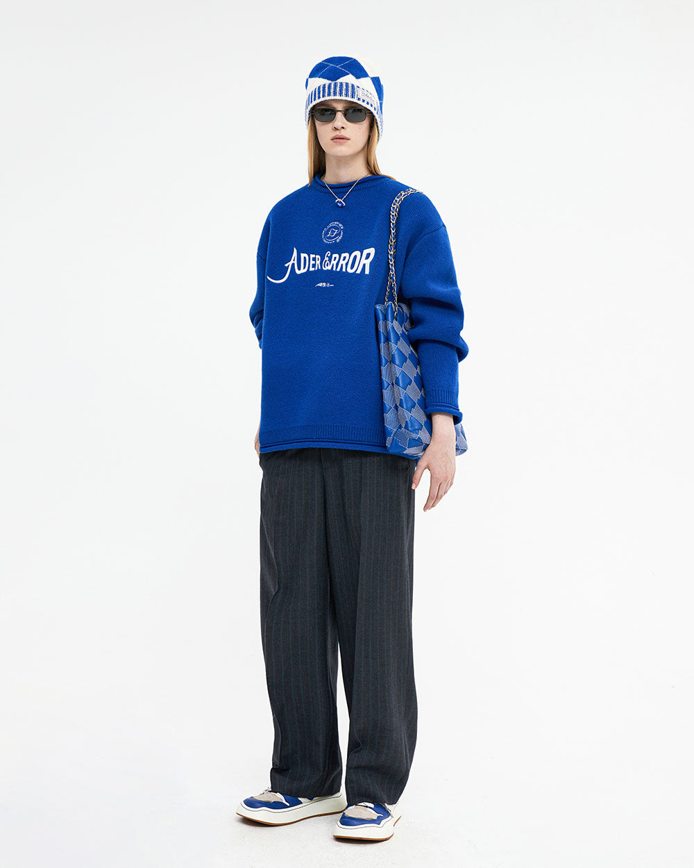 Ader Error - Verif logo knit (Z-Blue) product image 1 | TRAB K-Fashion Australia