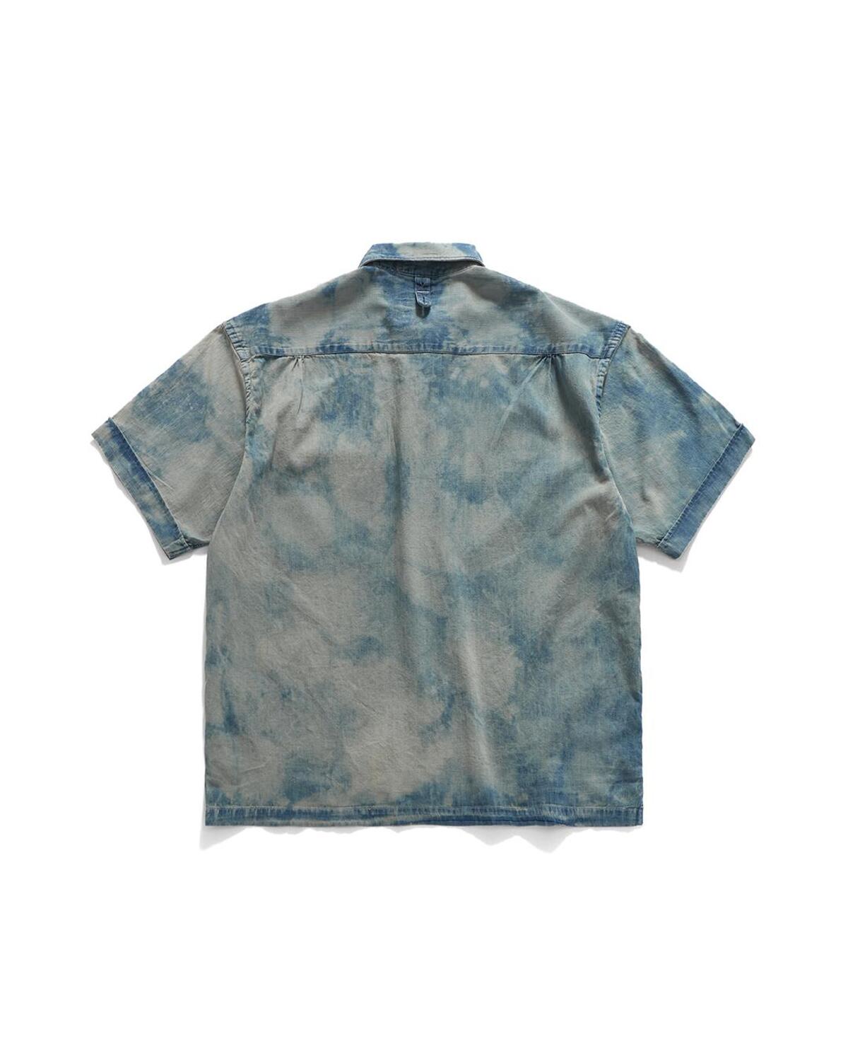 Eastlogue - Holiday Half Shirts (Tie Dye Denim) product image 2 | TRAB K-Fashion Australia