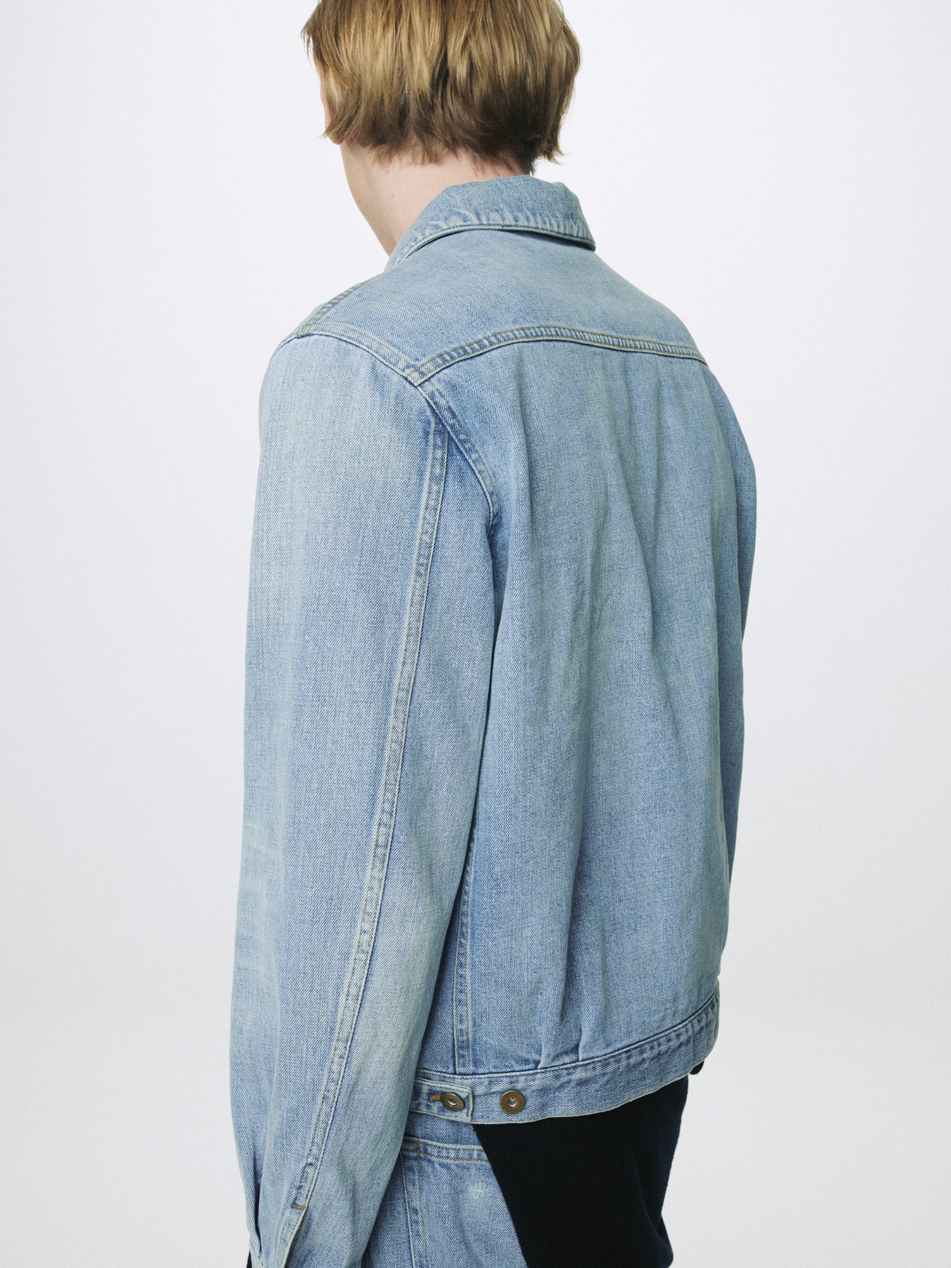 Tonywack - Type-2 Denim Trucker (Light Blue) product image 6 | TRAB K-Fashion Australia