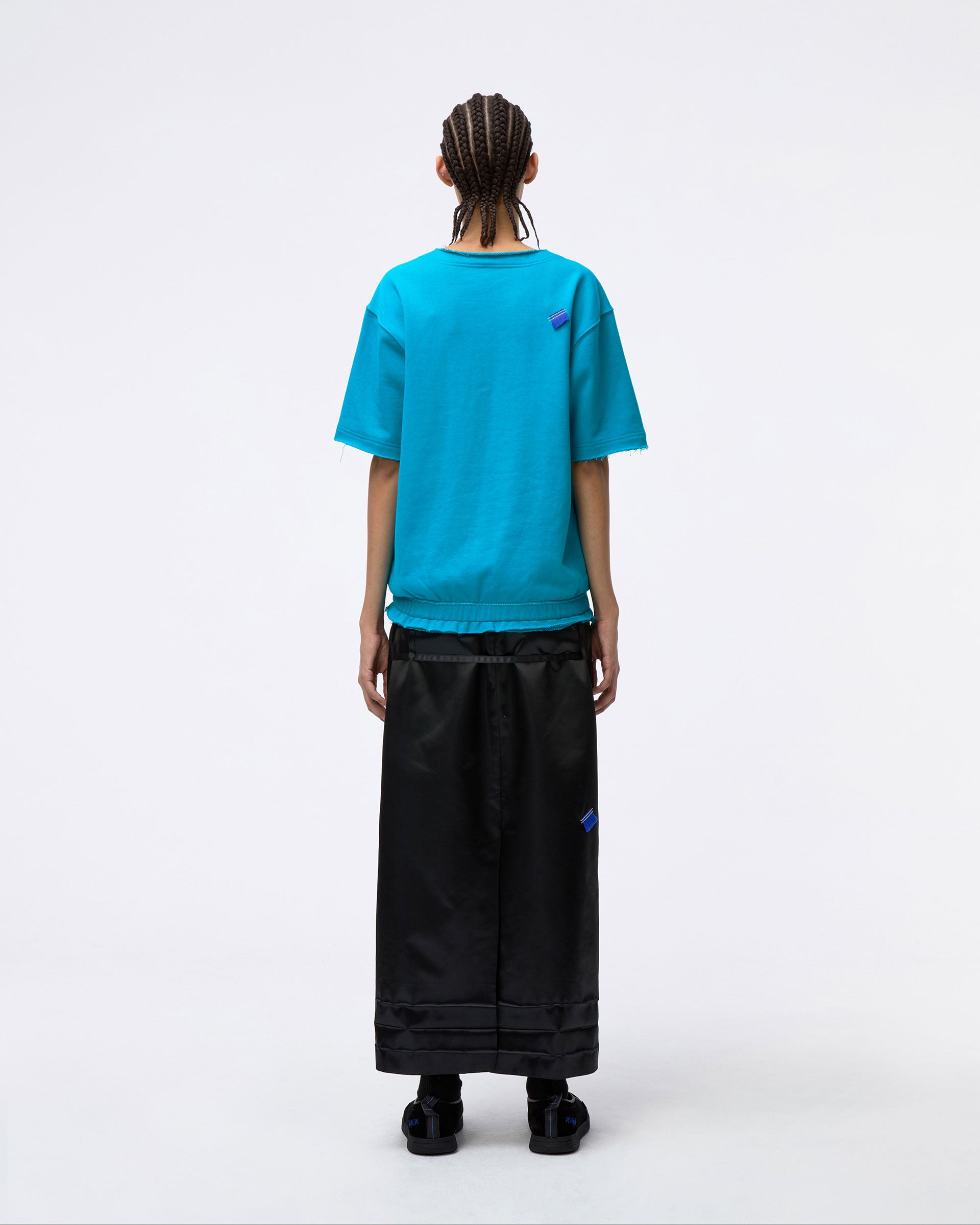 Ader Error - Half Sleeve Sweatshirt Product. 36 (Turquoise) product image 3 | TRAB K-Fashion Australia