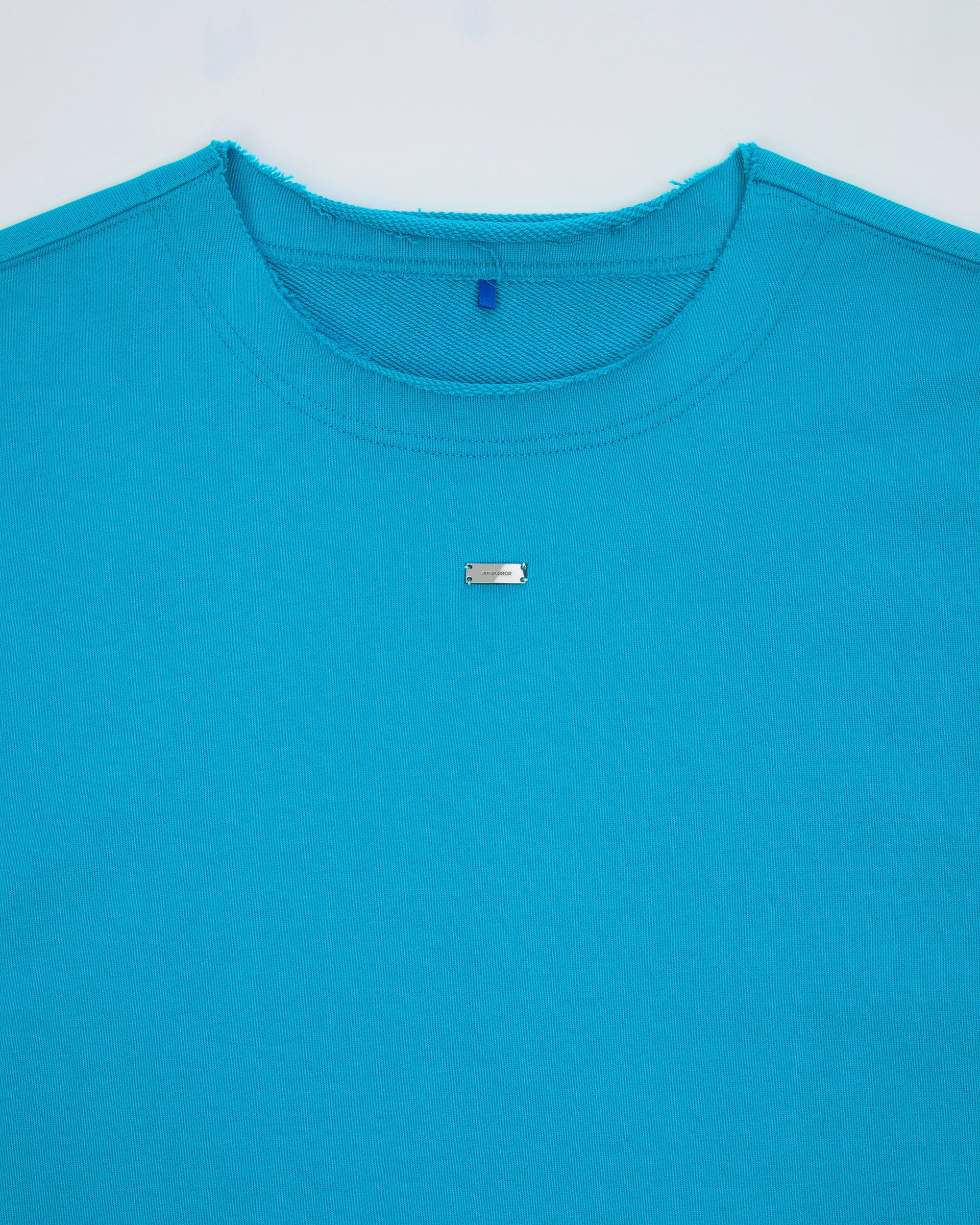 Ader Error - Half Sleeve Sweatshirt Product. 36 (Turquoise) product image 6 | TRAB K-Fashion Australia