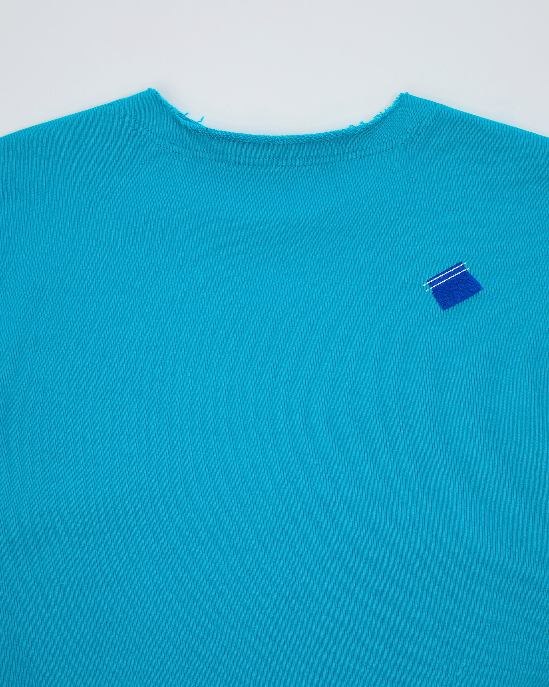 Ader Error - Half Sleeve Sweatshirt Product. 36 (Turquoise) product image 8 | TRAB K-Fashion Australia