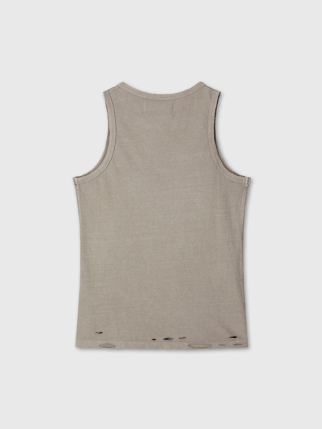 Tonywack - Hand-Distressed Regural Tank Top (Pale Olive) product image 8 | TRAB K-Fashion Australia