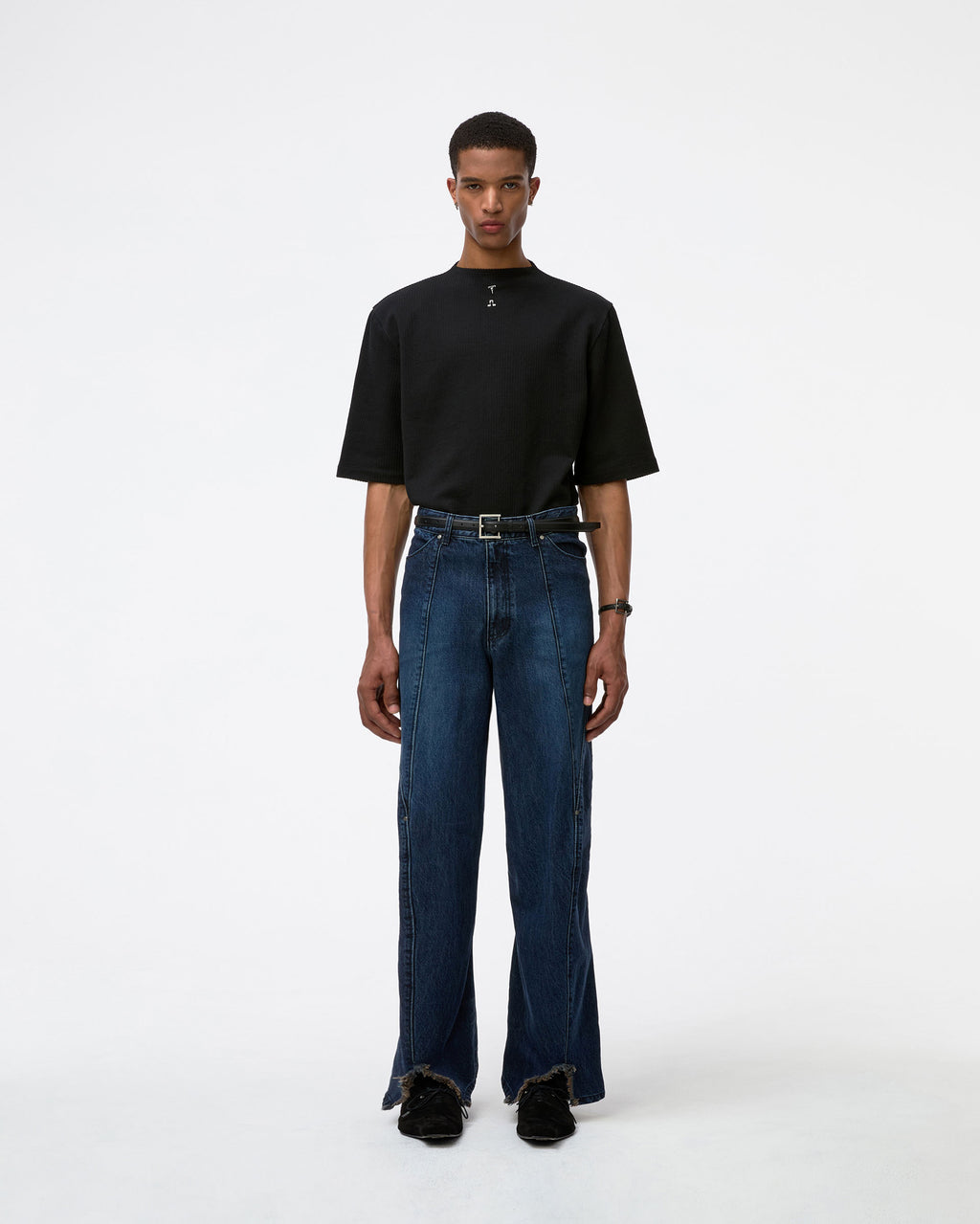 Ader Error - T-shirt Product. 44 (Noir) product image 1 | TRAB K-Fashion Australia