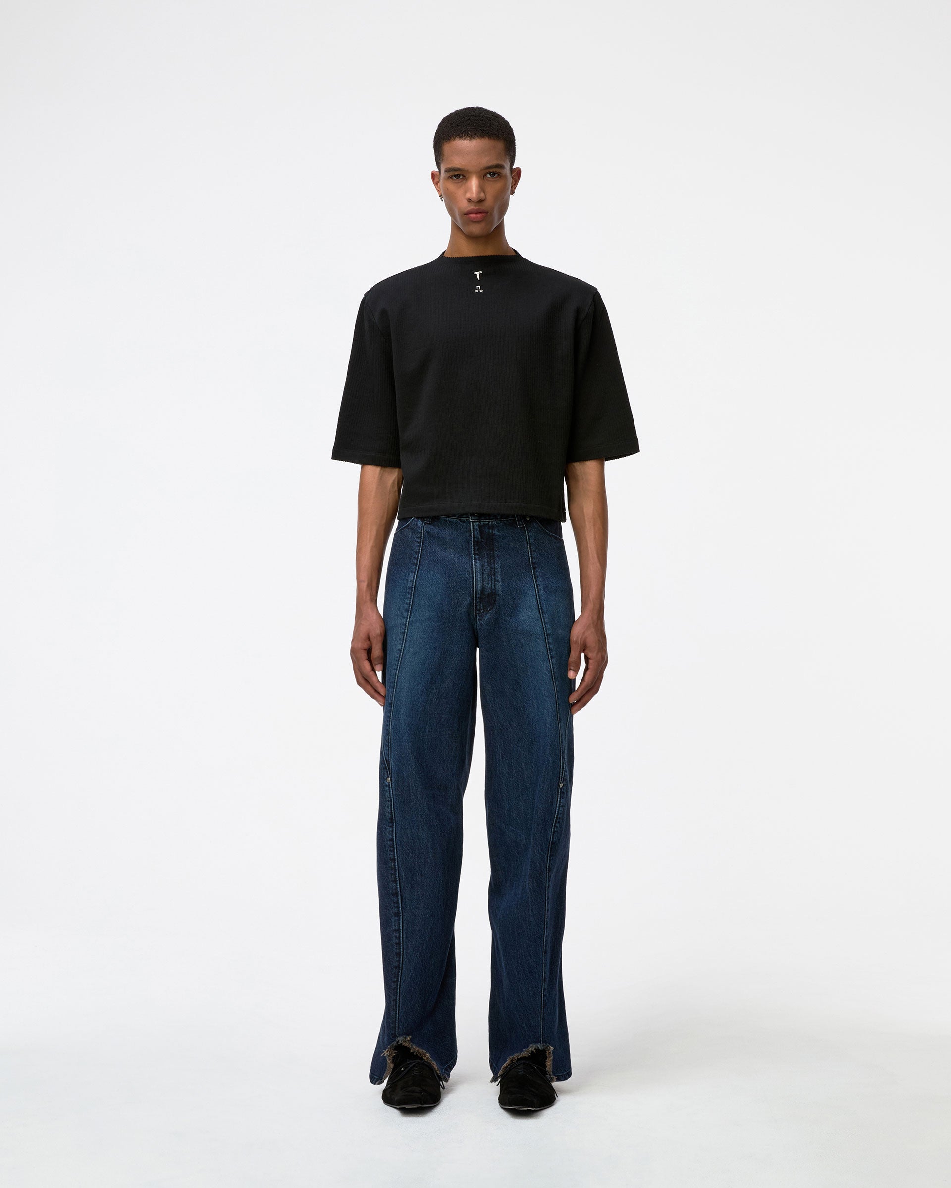 Ader Error - T-shirt Product. 44 (Noir) product image 2 | TRAB K-Fashion Australia