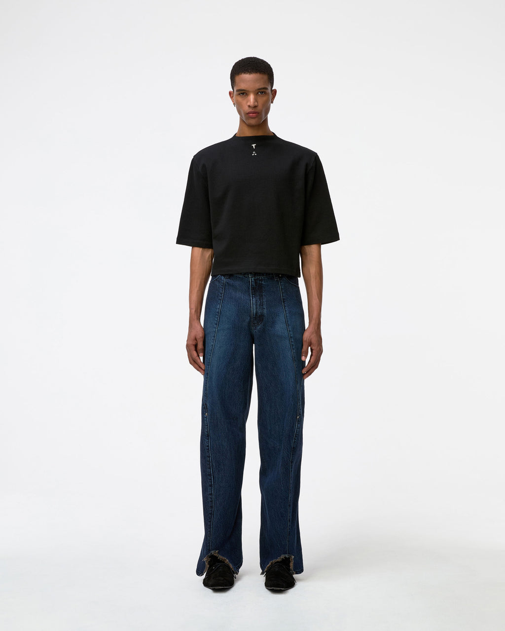 Ader Error - T-shirt Product. 44 (Noir) product image 2 | TRAB K-Fashion Australia