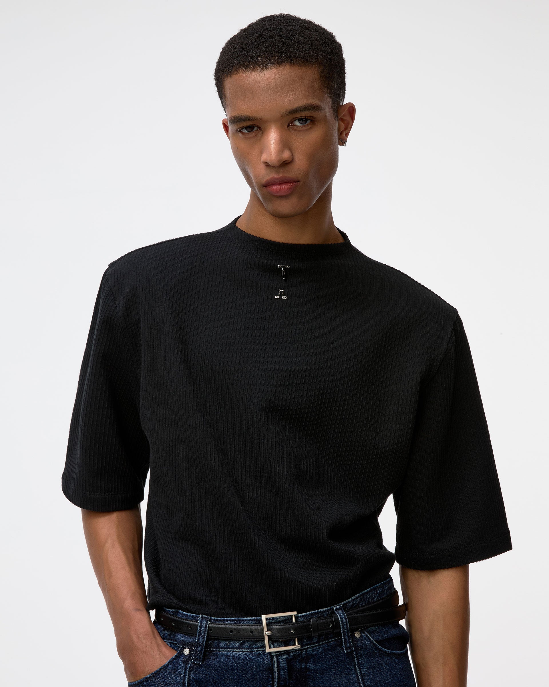 Ader Error - T-shirt Product. 44 (Noir) product image 6 | TRAB K-Fashion Australia