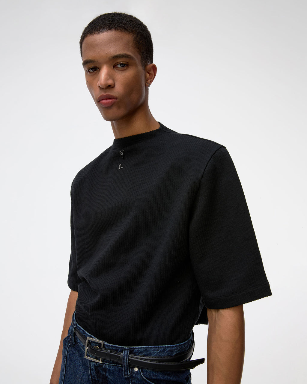 Ader Error - T-shirt Product. 44 (Noir) product image 7 | TRAB K-Fashion Australia