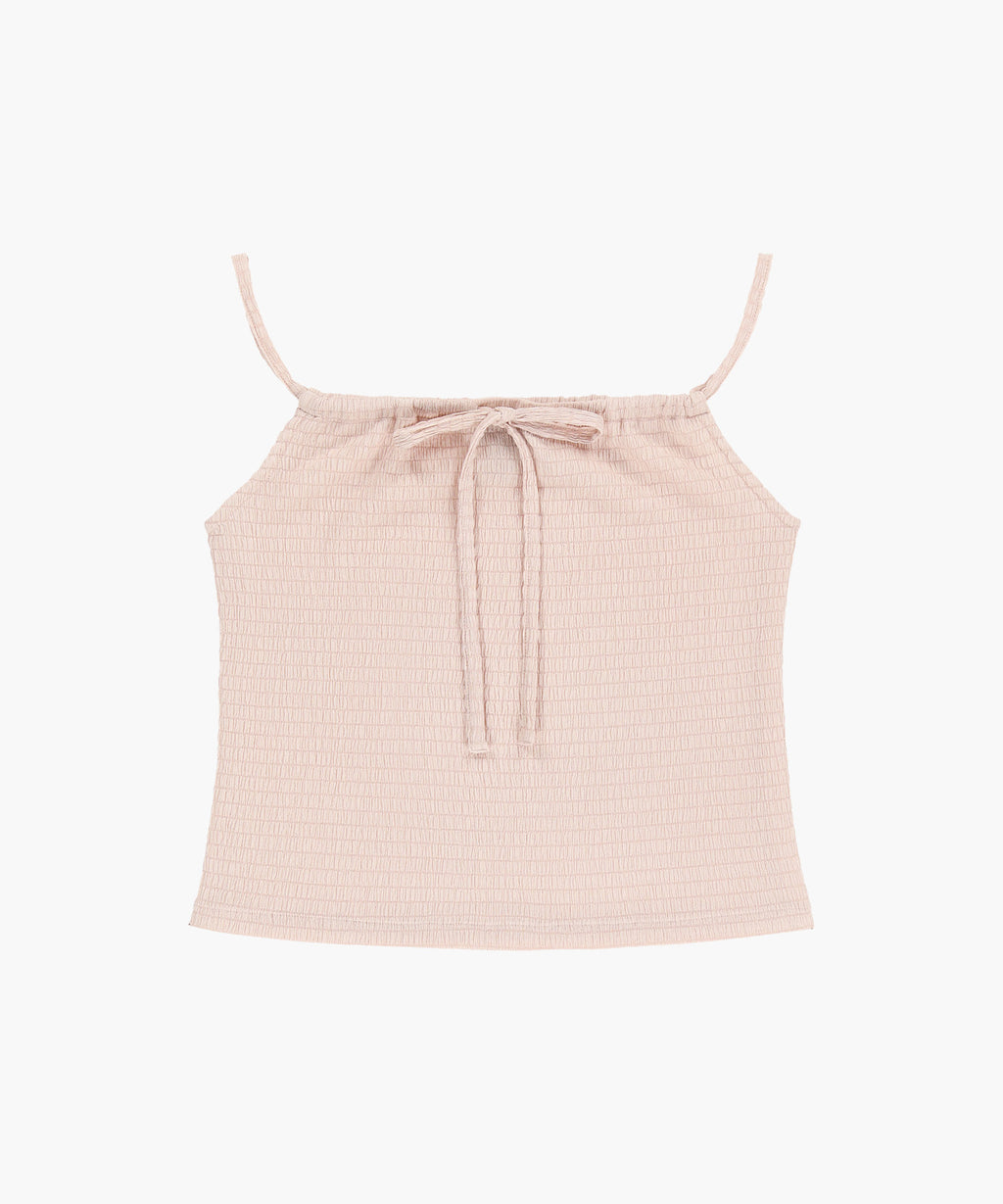 Marithe & Francois Girbaud - Crinkle Sleeveless + Cardigan Set (Pink) product image 9 | TRAB K-Fashion Australia