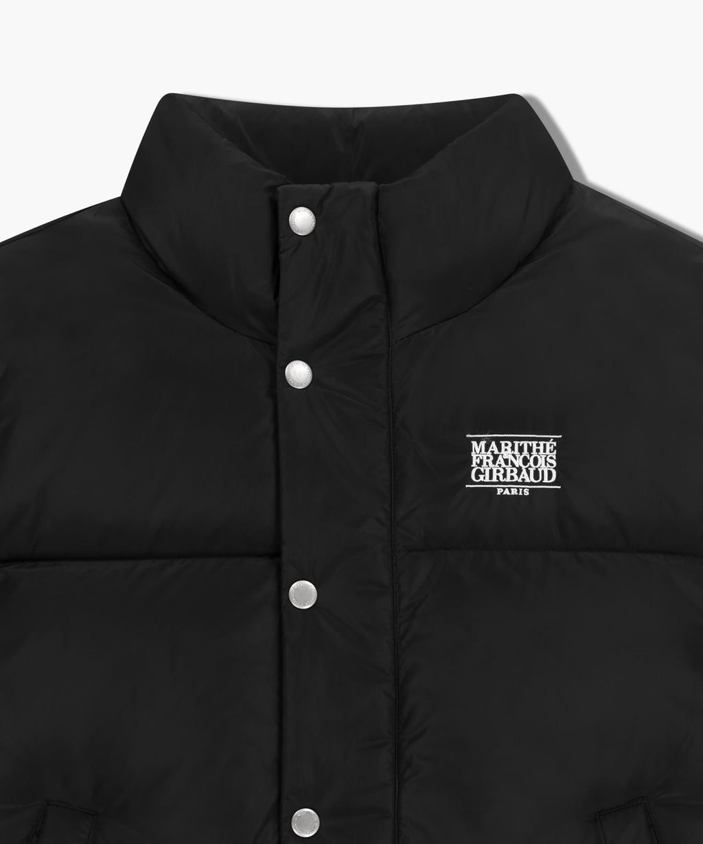 Marithe & Francois Girbaud - Classic Logo Down Vest (Black) product image 9 | TRAB K-Fashion Australia