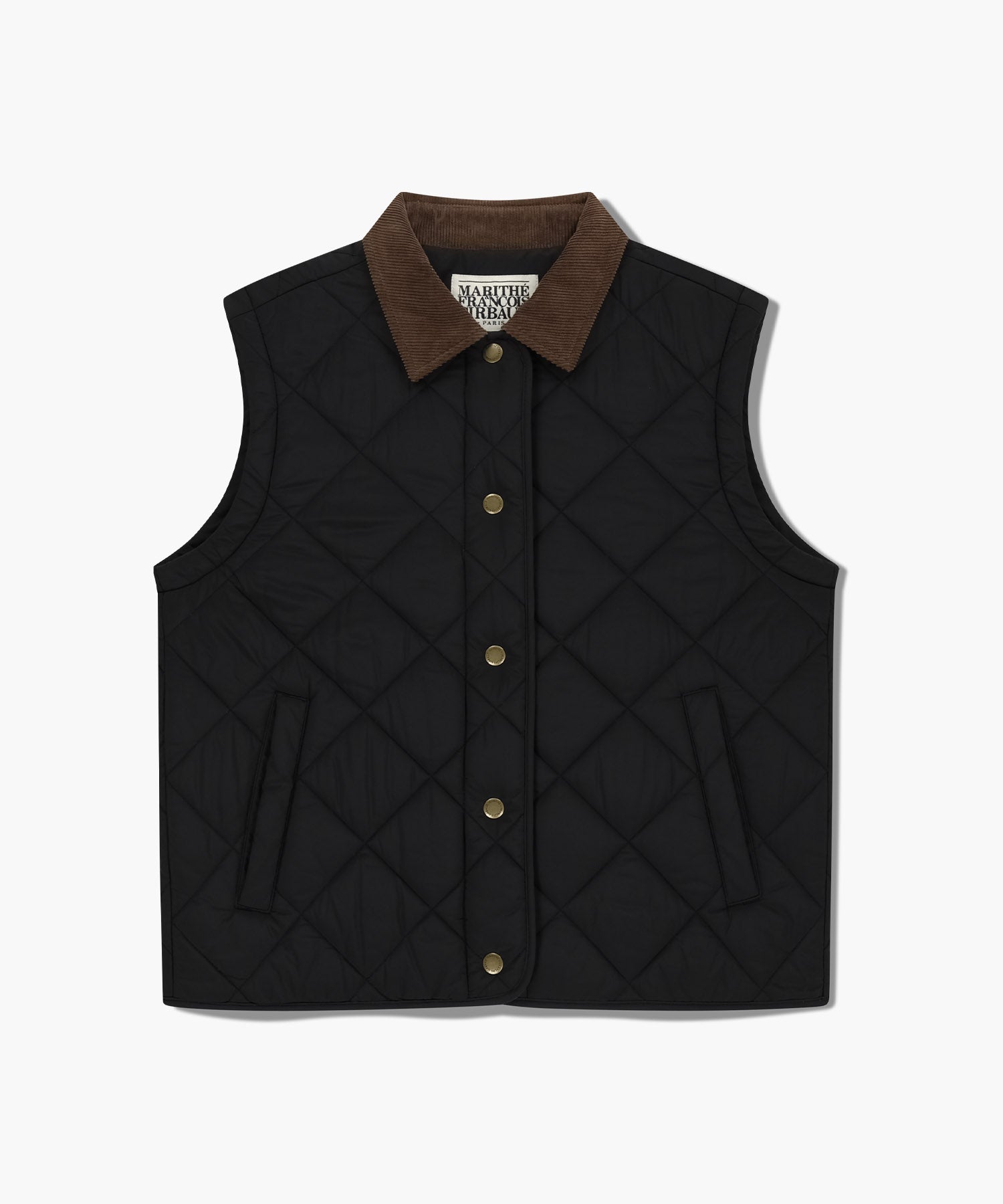 Marithe & Francois Girbaud - Detachable Quilting Jacket (Black) product image 9 | TRAB K-Fashion Australia