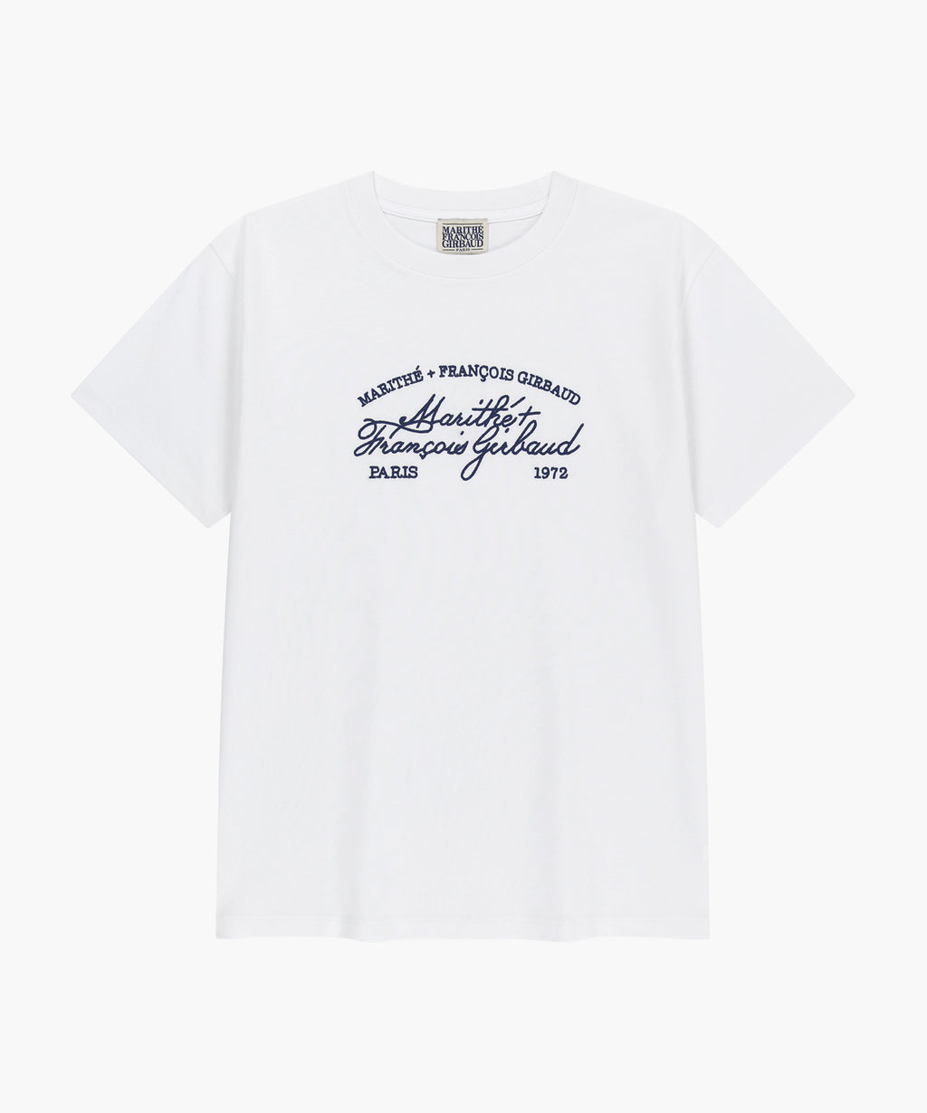 Marithe & Francois Girbaud - Logo Tee+nylon Shorts Set-up (White) product image 9 | TRAB K-Fashion Australia