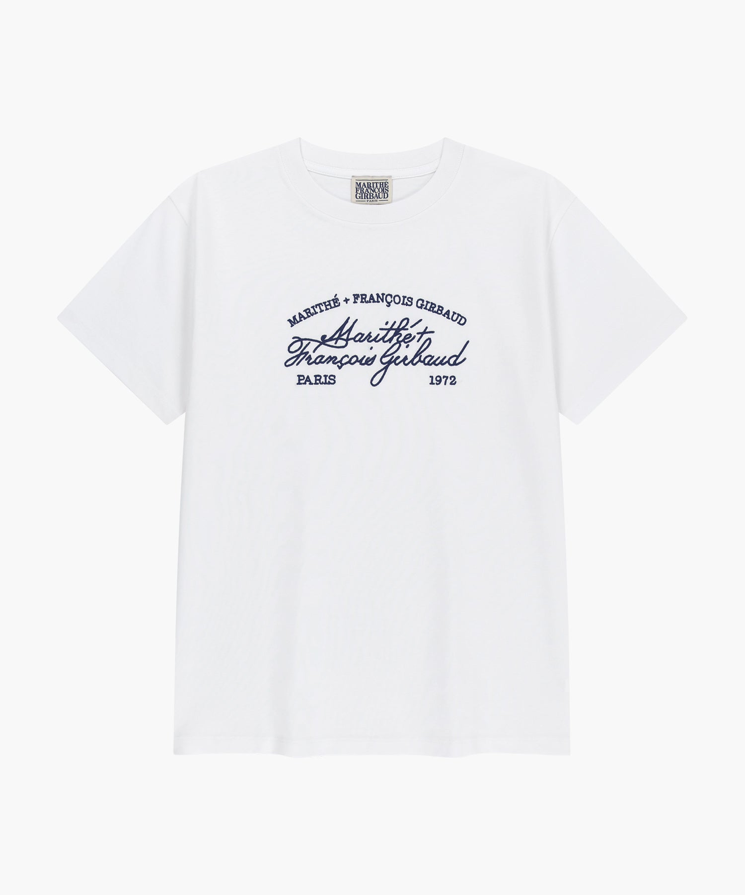 Marithe & Francois Girbaud - Logo Tee+nylon Shorts Set-up (White) product image 9 | TRAB K-Fashion Australia
