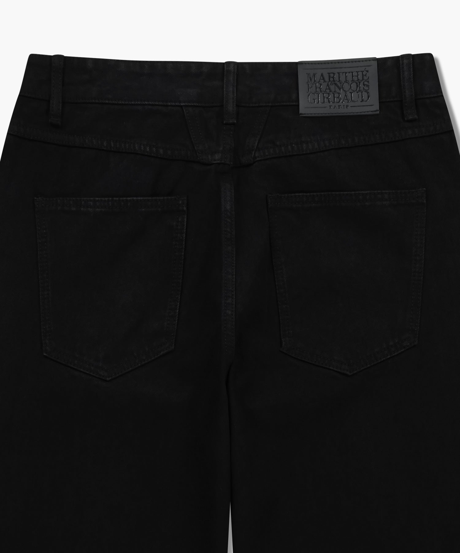Marithe & Francois Girbaud - Slim Straight Denim Pants (Matt Black) product image 9 | TRAB K-Fashion Australia