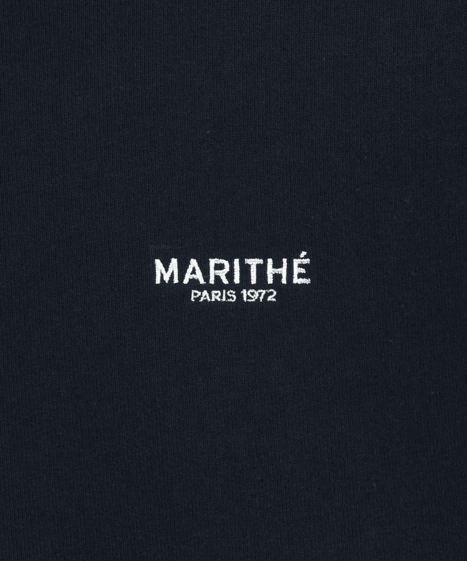 Marithe & Francois Girbaud - Boat Neck Oversized Sweatshirt (Navy) product image 9 | TRAB K-Fashion Australia