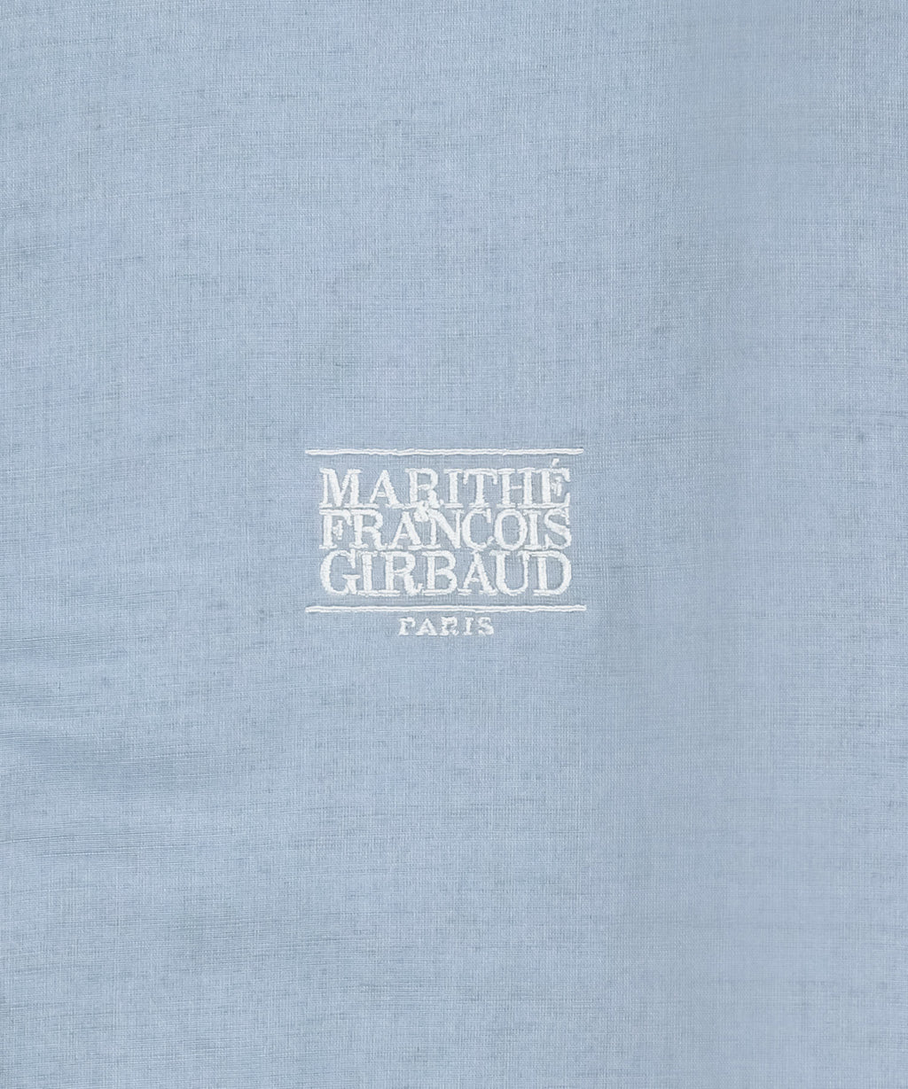 Marithe & Francois Girbaud - Classic Logo Linen Shirt (Sky Blue) product image 9 | TRAB K-Fashion Australia