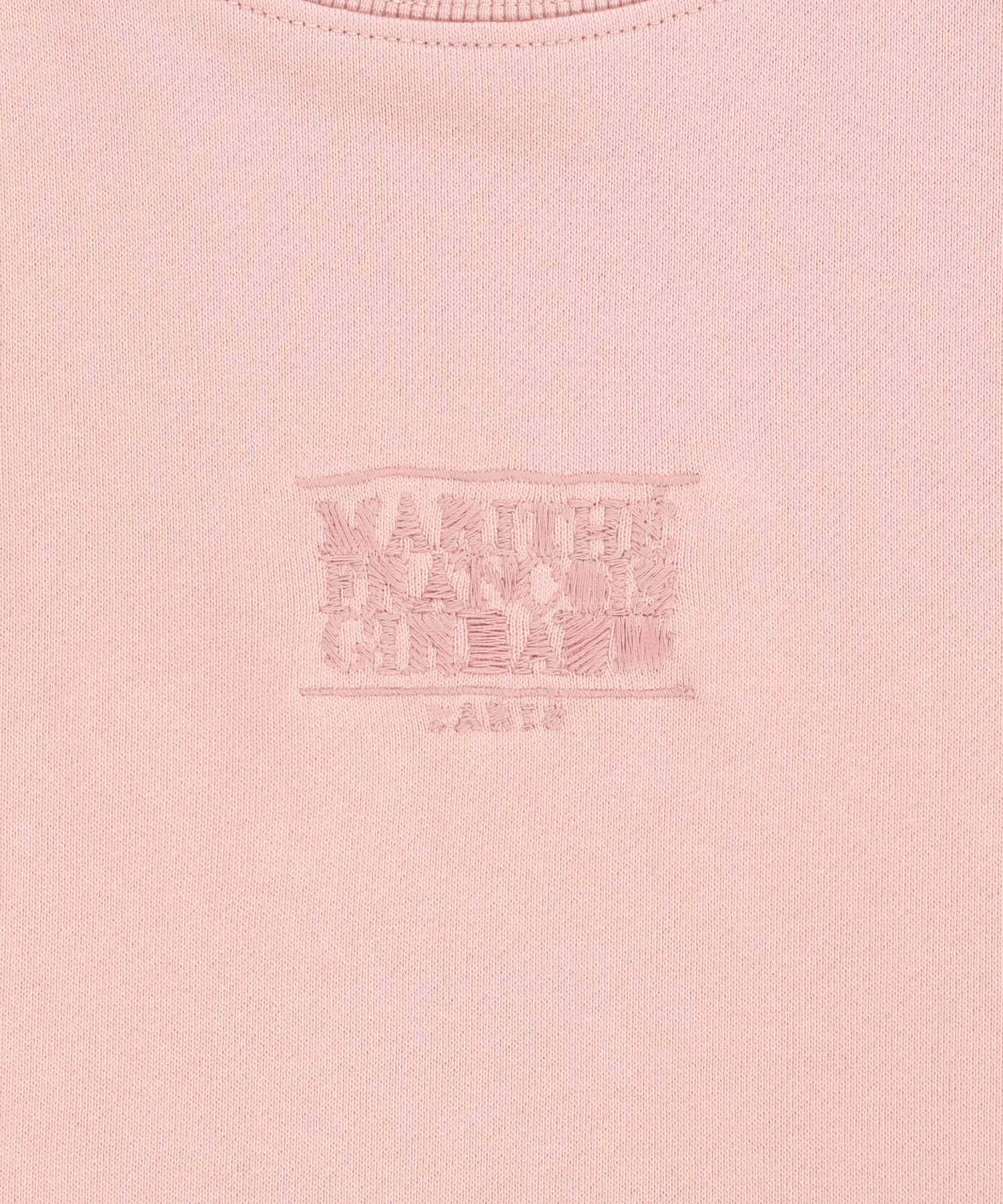 Marithe & Francois Girbaud - Drawing Classic Logo Sweatshirt (Salmon) product image 9 | TRAB K-Fashion Australia