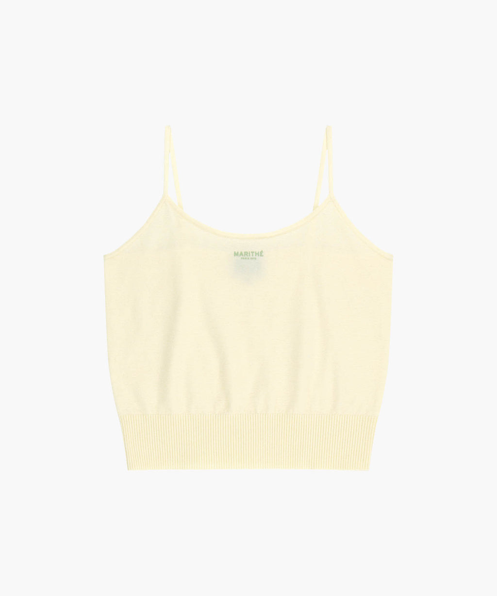 Marithe & Francois Girbaud - Basic Knit Cardigan Setup (Ivory) product image 9 | TRAB K-Fashion Australia