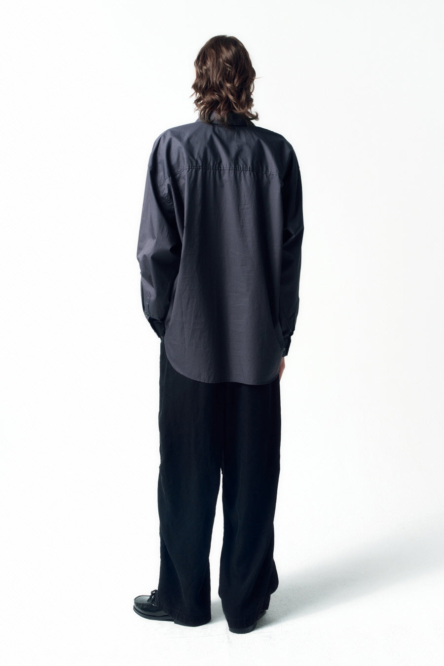 Insilence - Vintage Washed Tencel Pants (Washed Black) product image 4 | TRAB K-Fashion Australia