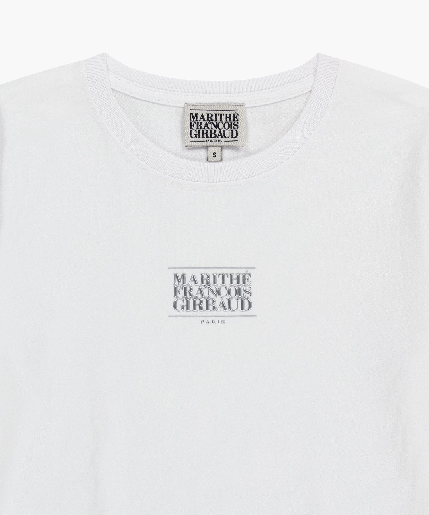 Marithe & Francois Girbaud - Small Classic Logo Tee (White) product image 8 | TRAB K-Fashion Australia