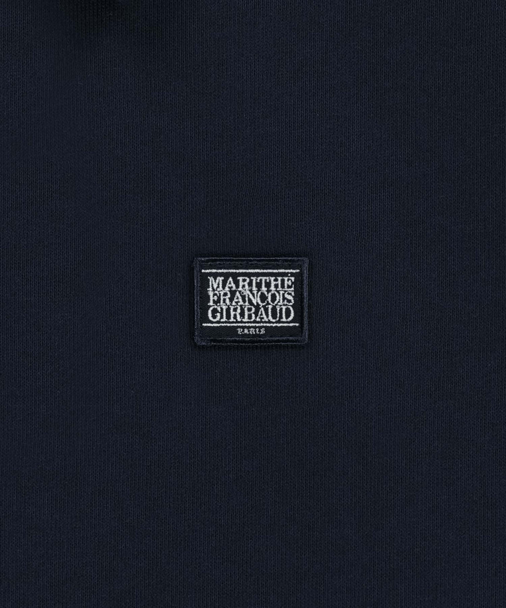 Marithe & Francois Girbaud - Classic Logo Wappen Collar Sweatshirt (Navy) product image 9 | TRAB K-Fashion Australia