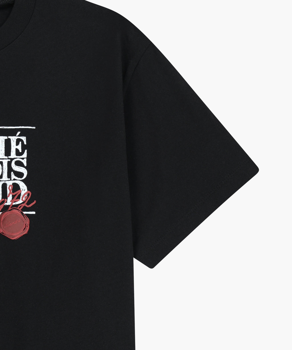Marithe & Francois Girbaud - Stamp Classic Logo Tee (Black) product image 9 | TRAB K-Fashion Australia