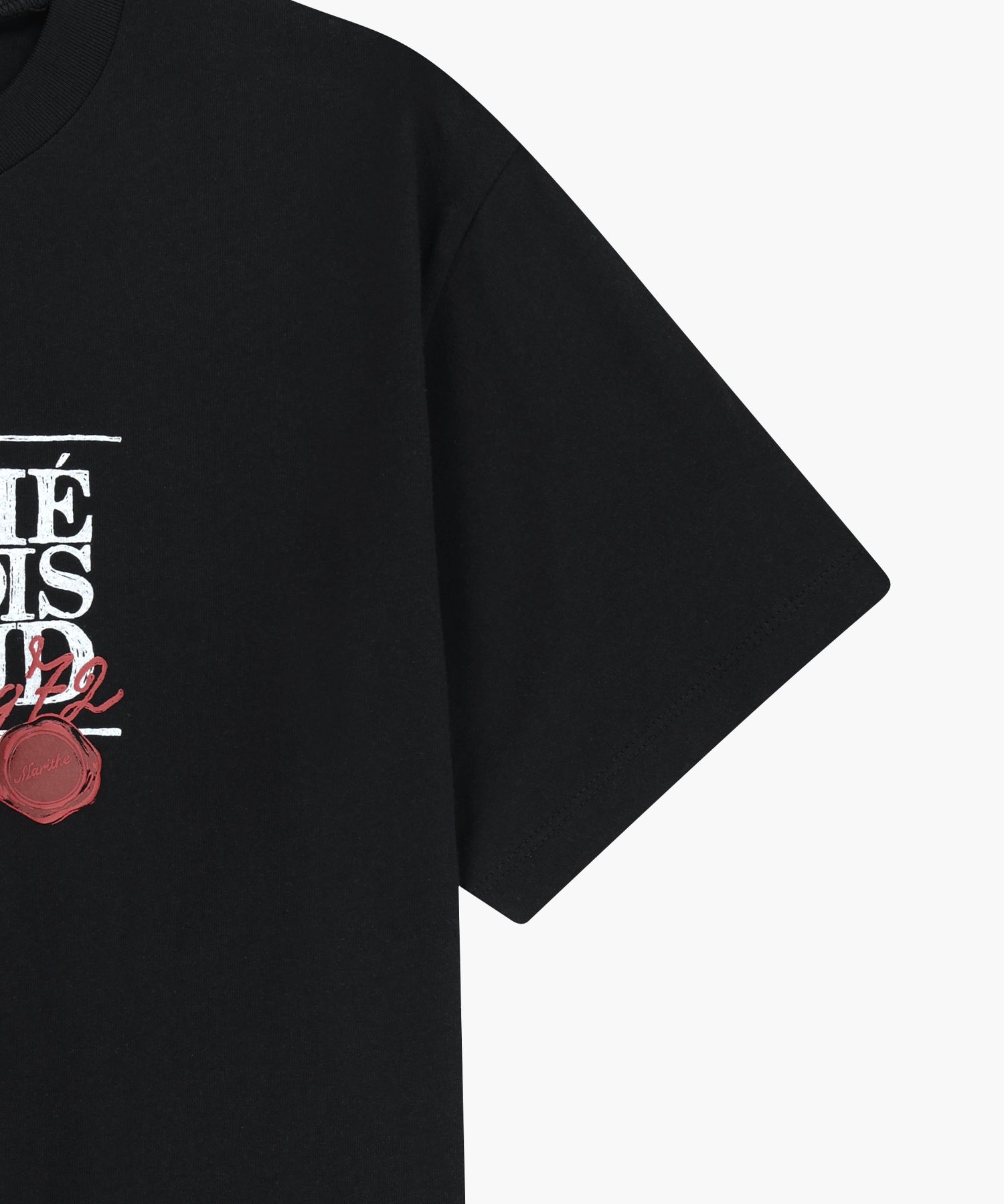 Marithe & Francois Girbaud - Stamp Classic Logo Tee (Black) product image 9 | TRAB K-Fashion Australia