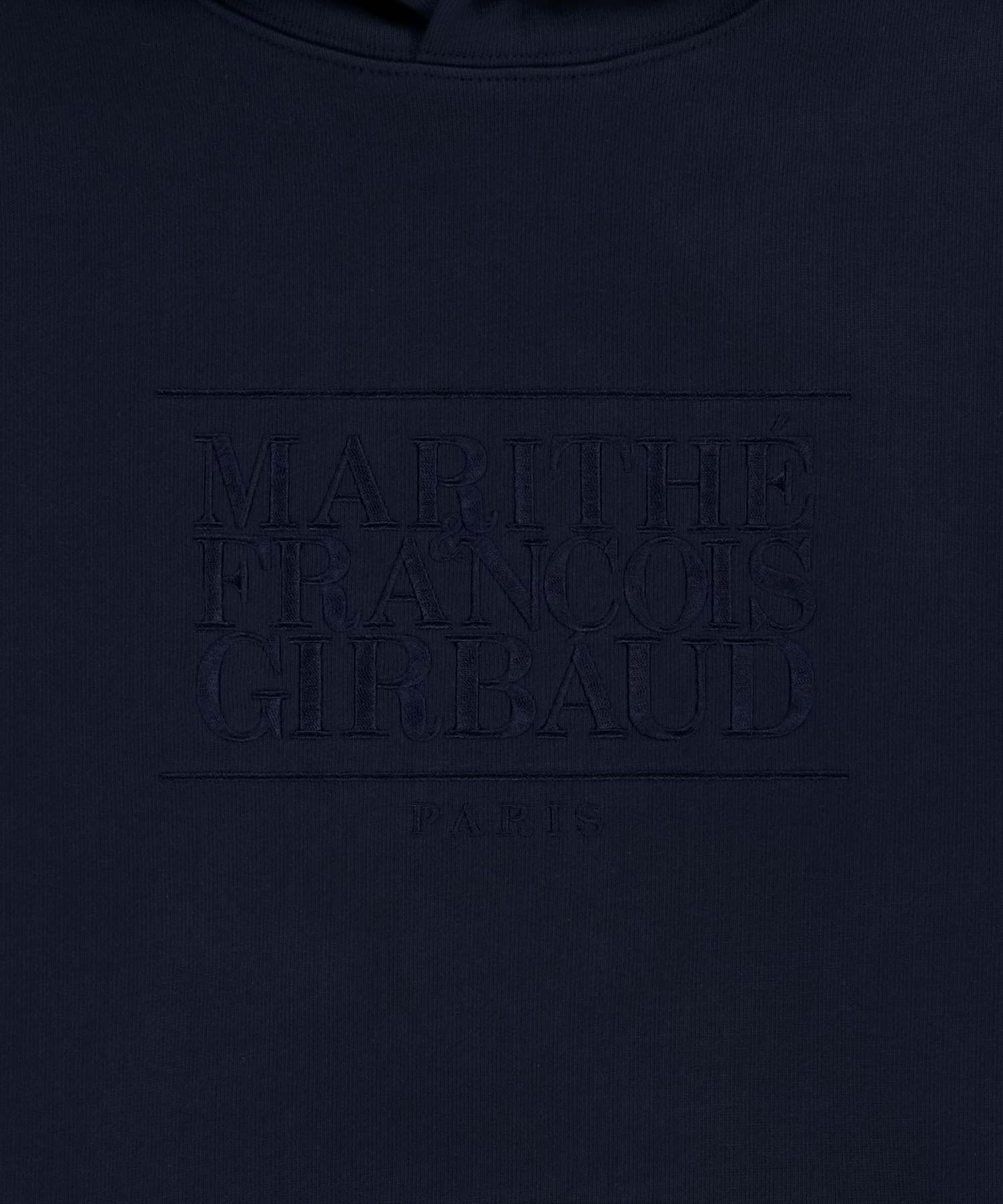 Marithe & Francois Girbaud - Classic Logo Embroidery Hoodie (Navy) product image 9 | TRAB K-Fashion Australia