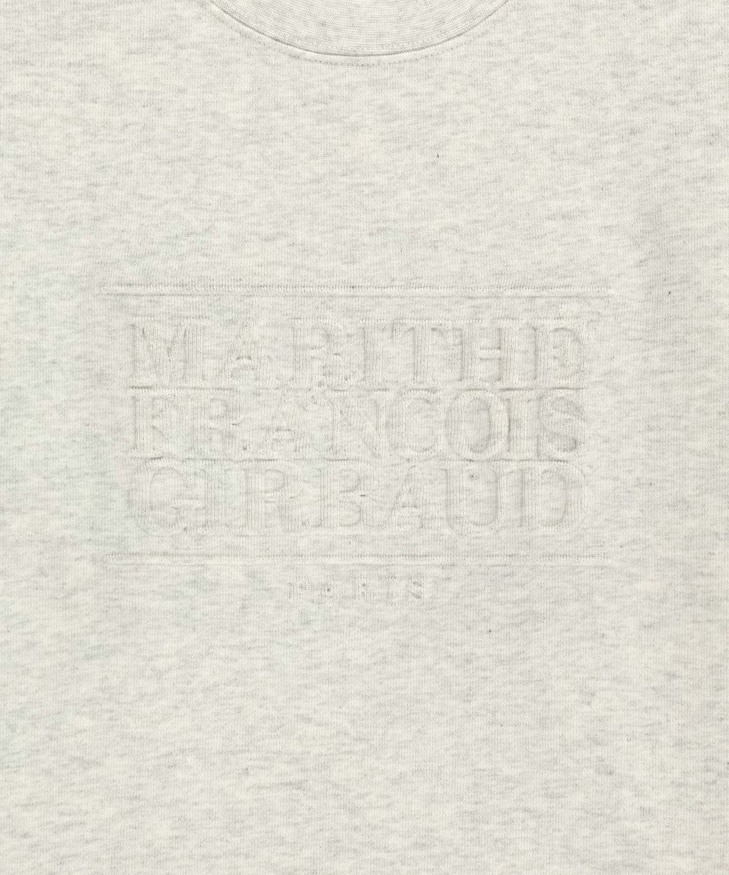 Marithe & Francois Girbaud - Embo Classic Logo Sweatshirt (Oatmeal) product image 9 | TRAB K-Fashion Australia