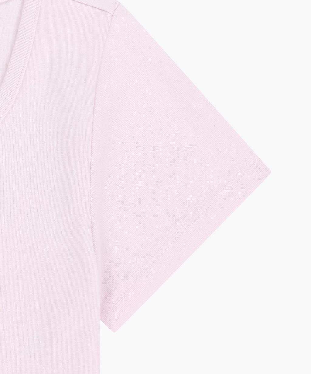 Marithe & Francois Girbaud - Basic Crop Tee (Light Pink) product image 9 | TRAB K-Fashion Australia