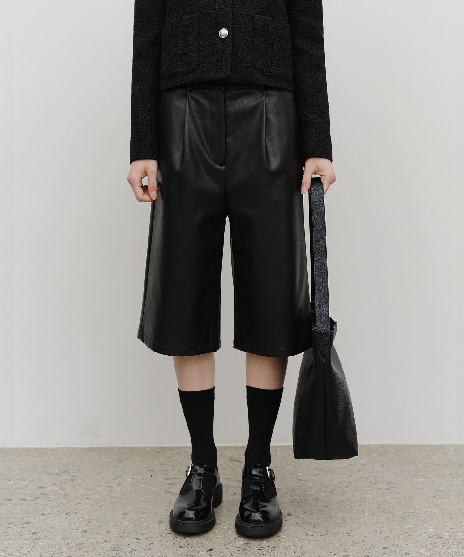 Marithe & Francois Girbaud - Regular Logo Bucket Bag (Black) product image 9 | TRAB K-Fashion Australia