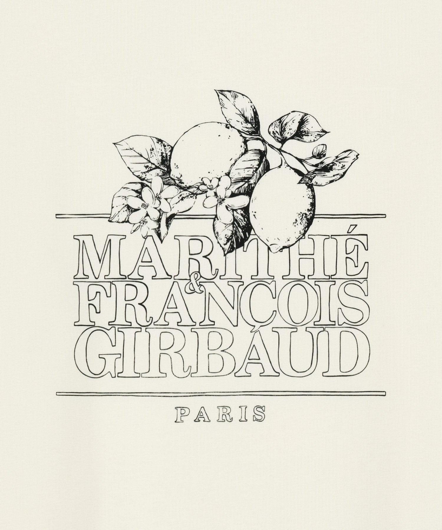 Marithe & Francois Girbaud - Aerocool Lemon Classic Logo Tee (Ivory) product image 9 | TRAB K-Fashion Australia