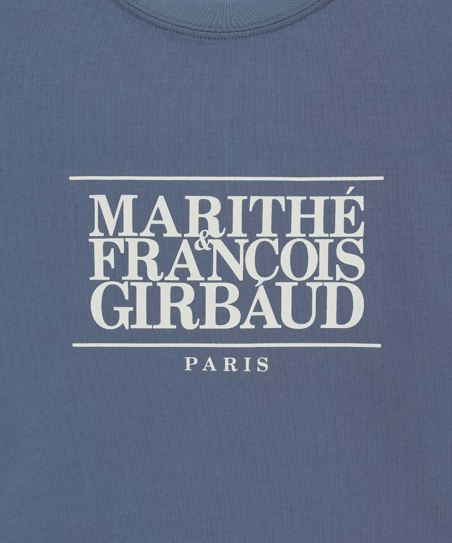 Marithe & Francois Girbaud - Classic Logo Long Sleeve (Ash Blue) product image 9 | TRAB K-Fashion Australia