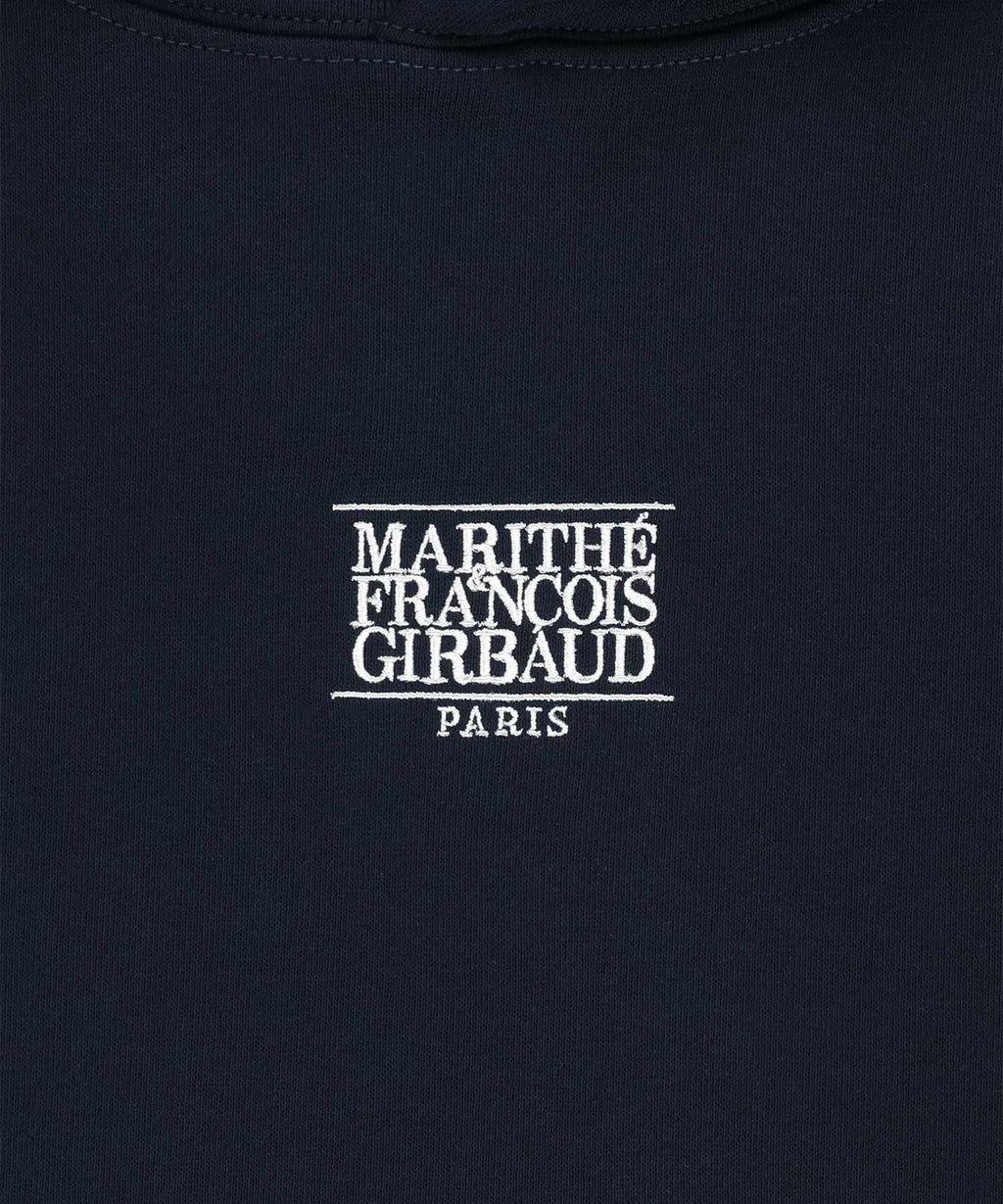 Marithe & Francois Girbaud - Small Classic Logo Hoodie (Navy) product image 9 | TRAB K-Fashion Australia