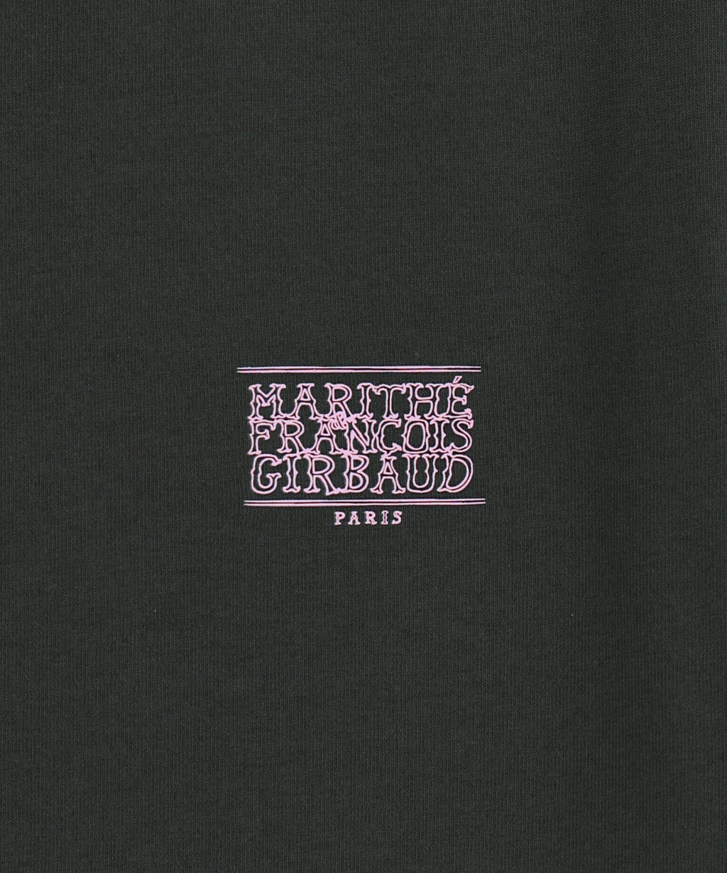 Marithe & Francois Girbaud - Antique Classic Logo Slim Crop Tee (Charcoal) product image 9 | TRAB K-Fashion Australia