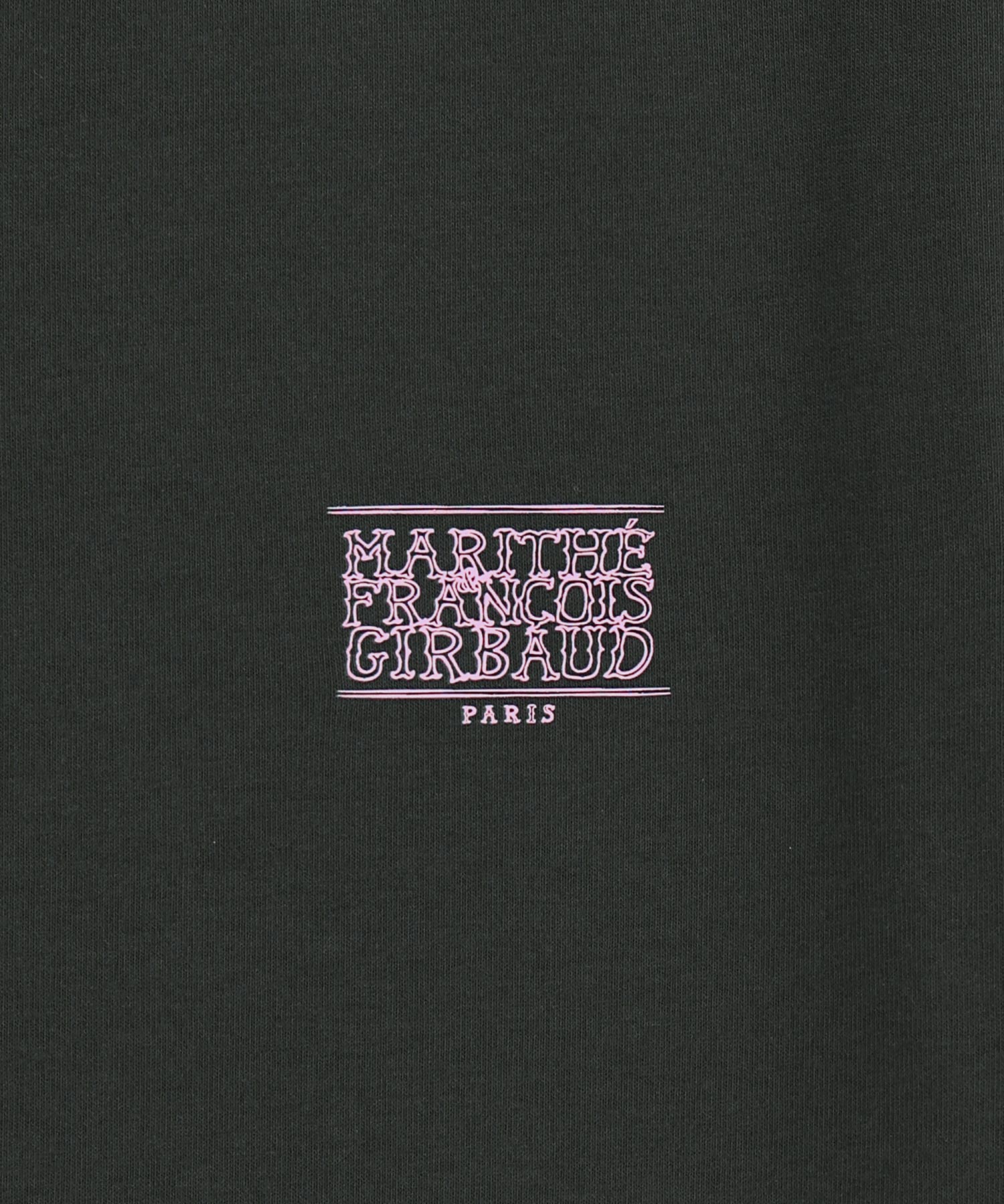 Marithe & Francois Girbaud - Antique Classic Logo Slim Crop Tee (Charcoal) product image 9 | TRAB K-Fashion Australia