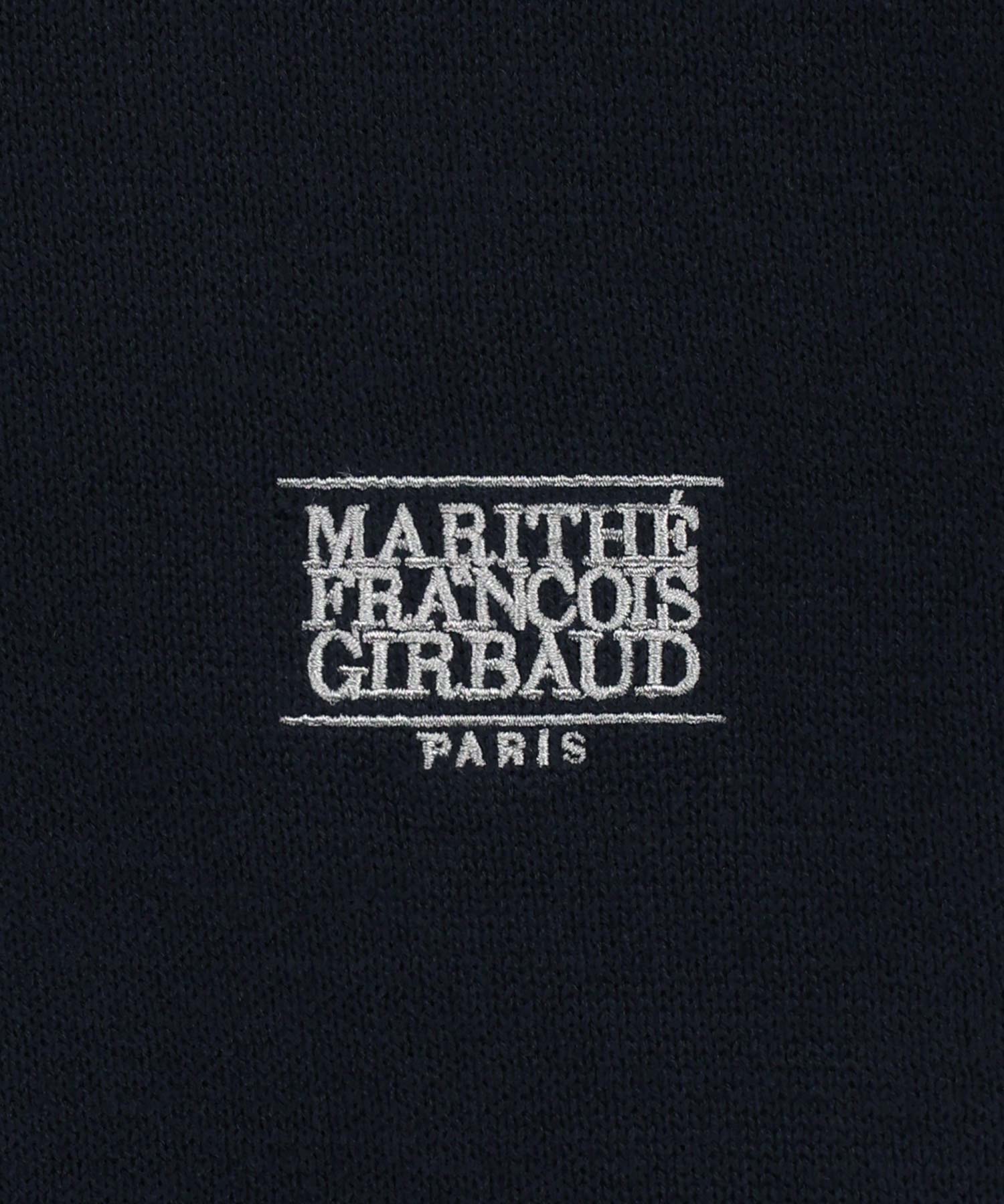 Marithe & Francois Girbaud - Small Classic Logo Collar Knit (Dark Navy) product image 9 | TRAB K-Fashion Australia