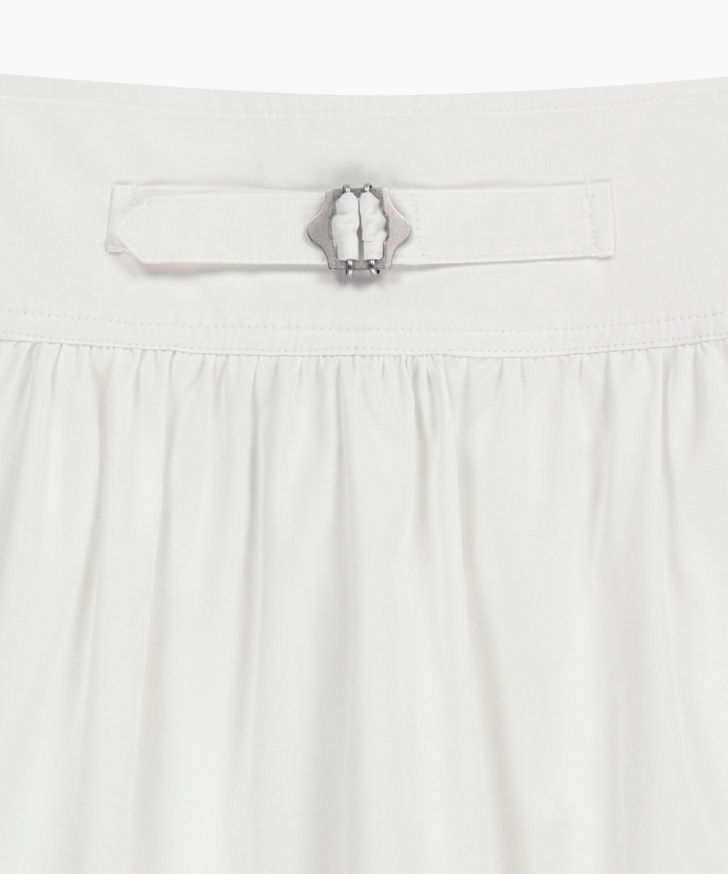 Marithe & Francois Girbaud - Cotton Waist Wrinkle Skirt (White) product image 9 | TRAB K-Fashion Australia
