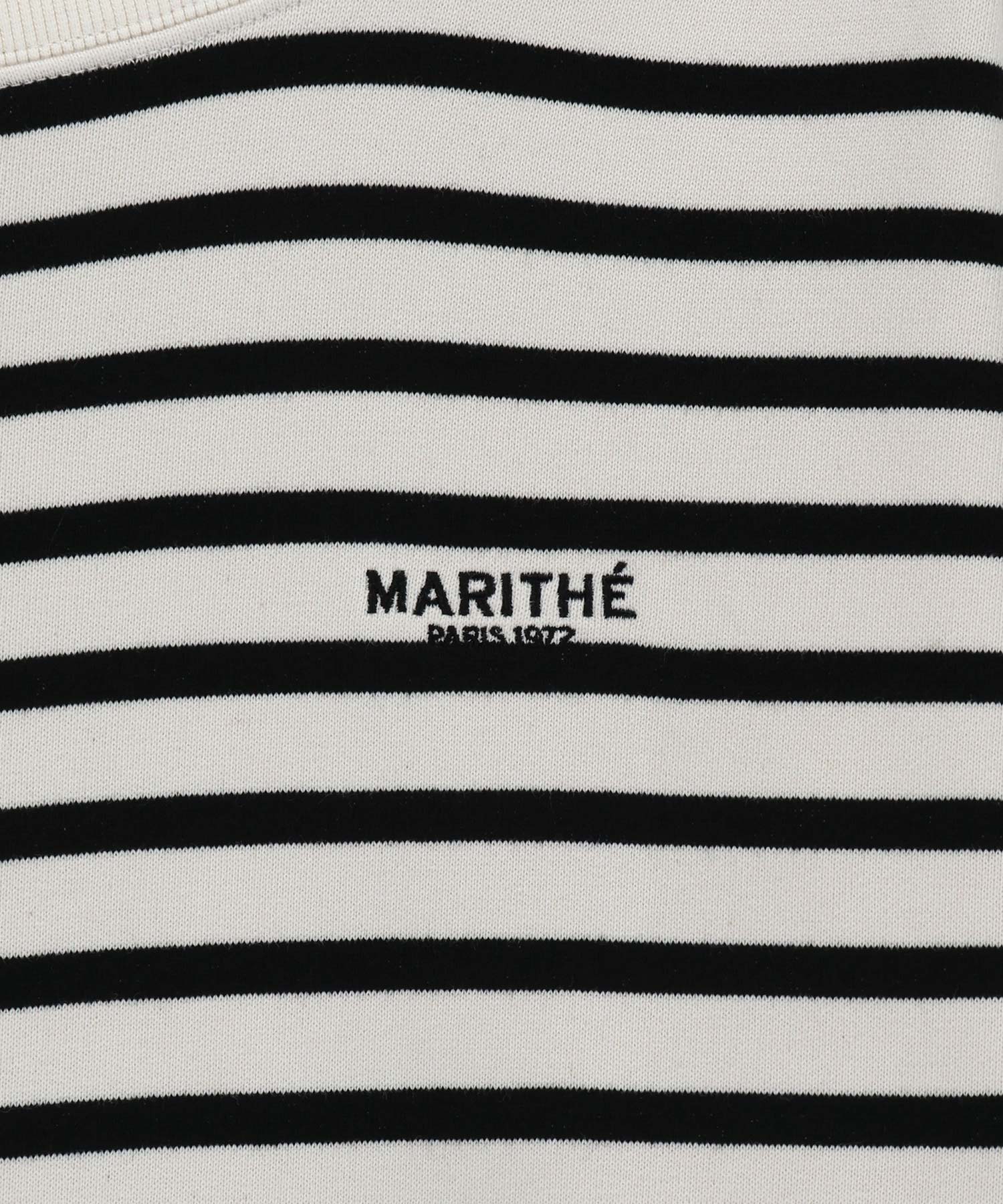 Marithe & Francois Girbaud - Boat Neck Oversized Sweatshirt (Ivory) product image 9 | TRAB K-Fashion Australia