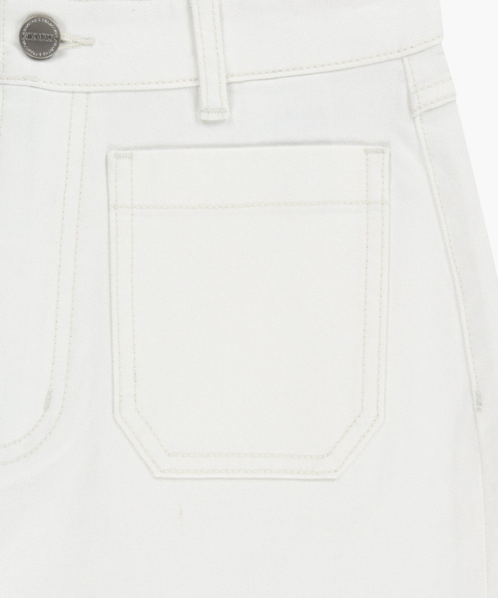 Marithe & Francois Girbaud - Boot-cut Denim Pants (White) product image 12 | TRAB K-Fashion Australia