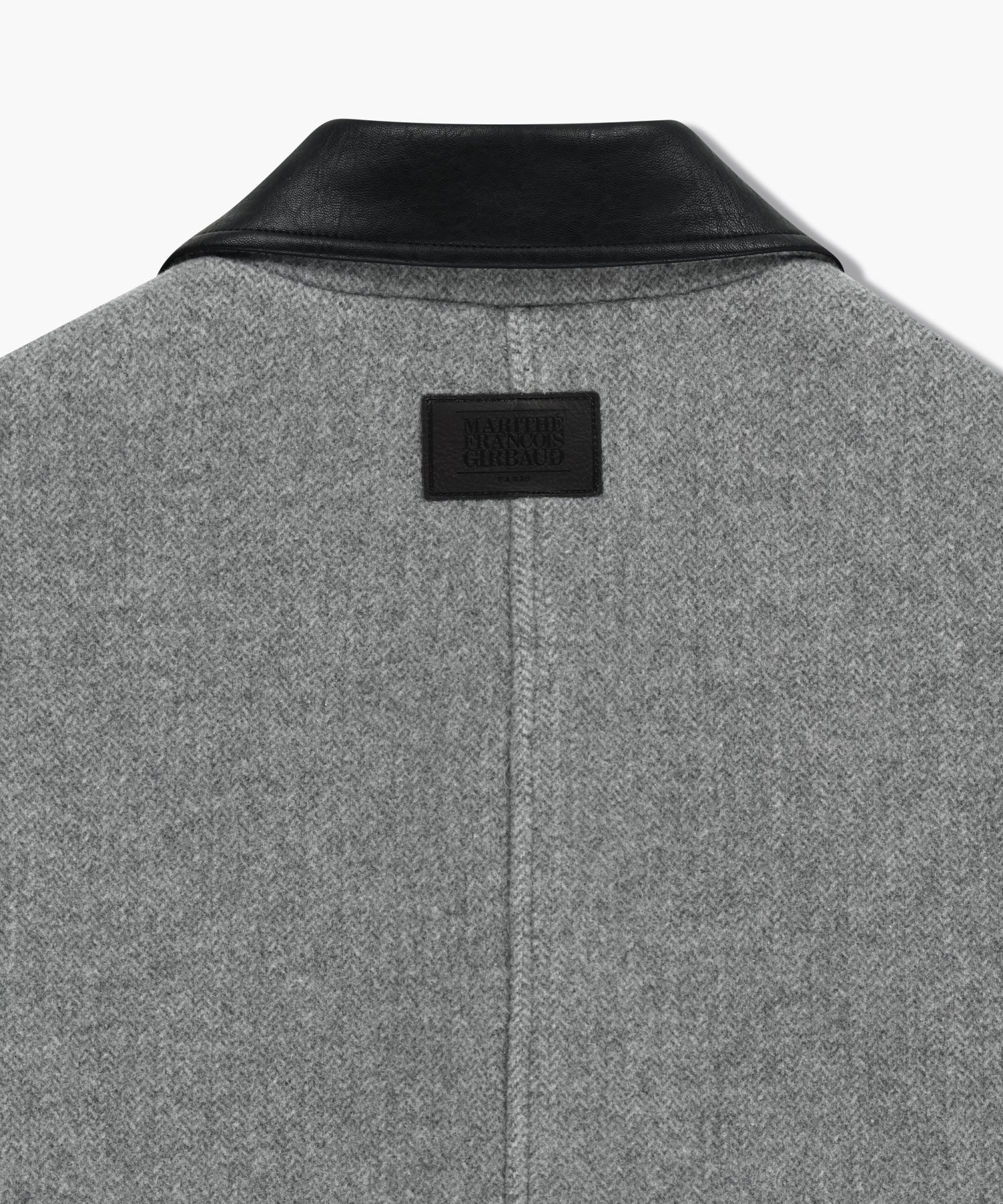 Marithe & Francois Girbaud - Collar Point Half Coat (Gray) product image 9 | TRAB K-Fashion Australia