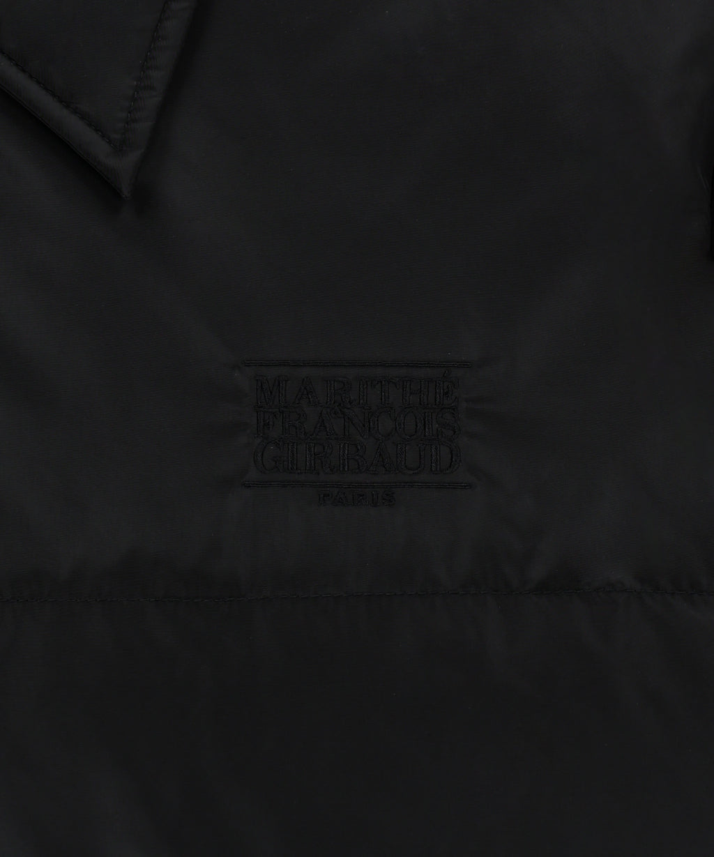 Marithe & Francois Girbaud - Classic Logo Collar Down Jacket (Black) product image 9 | TRAB K-Fashion Australia