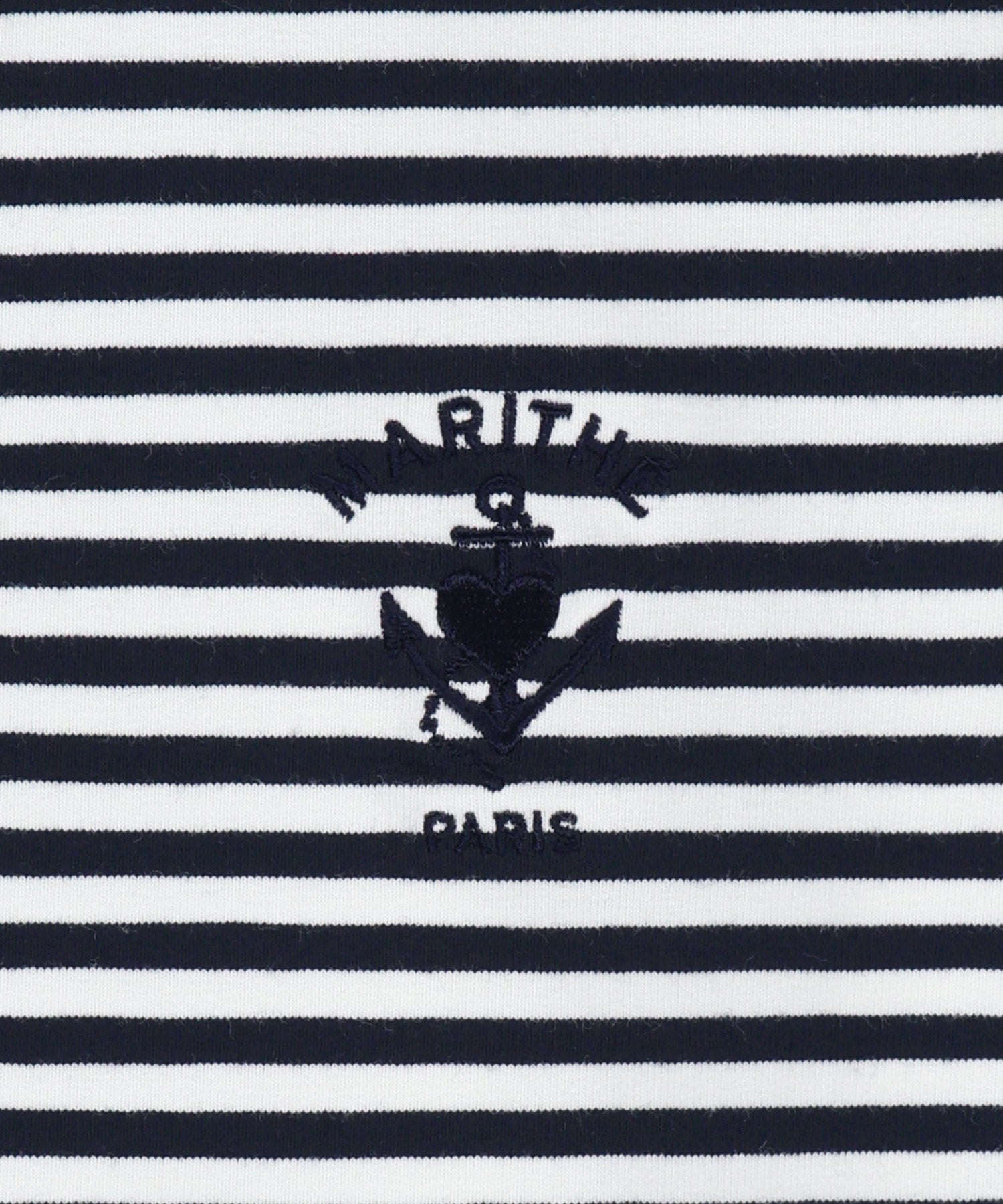 Marithe & Francois Girbaud - Stripe Henley Neck Tee (Navy) product image 9 | TRAB K-Fashion Australia
