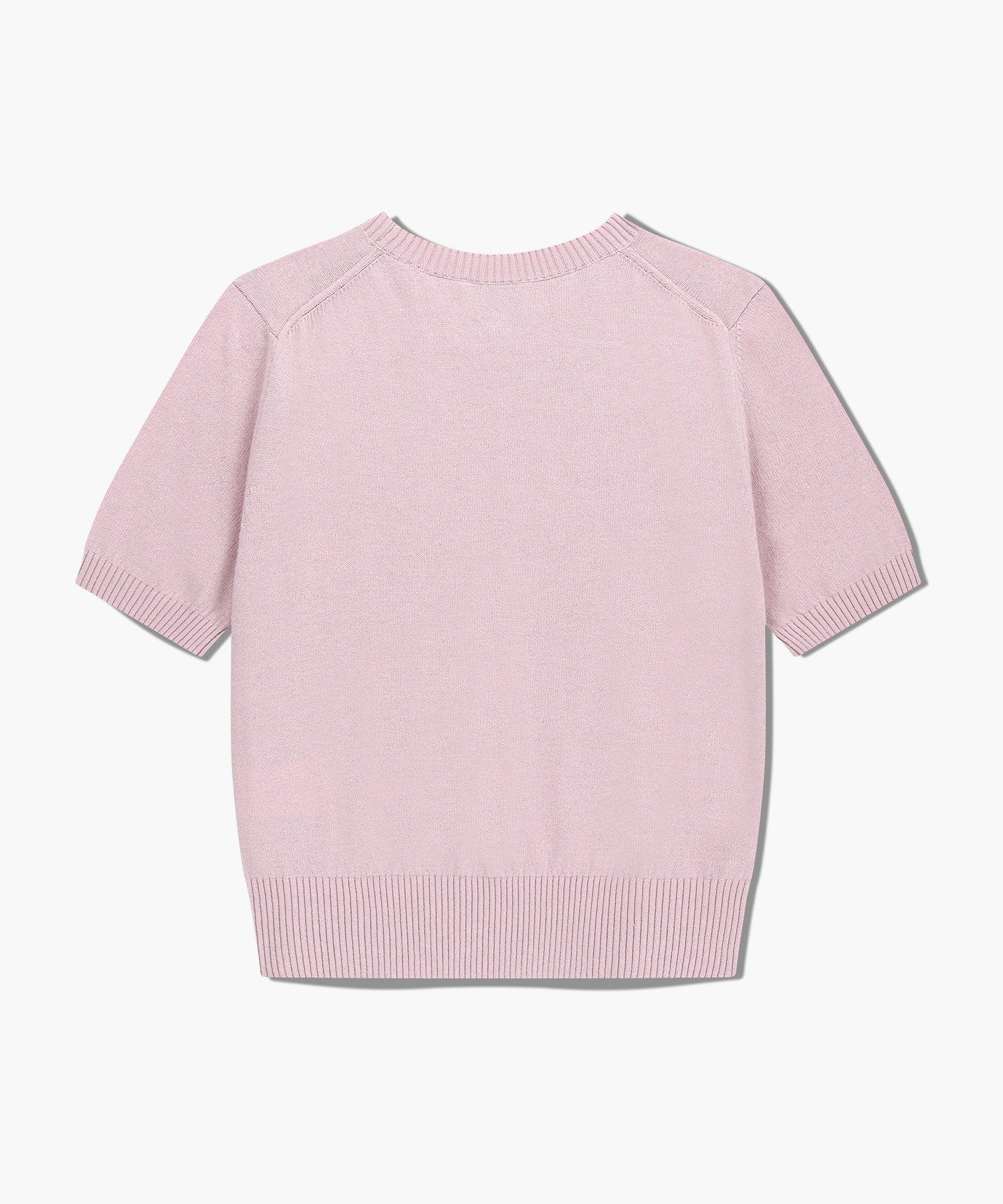 Marithe & Francois Girbaud - Half Knit Round Neck Cardigan Set Up (Pink) product image 9 | TRAB K-Fashion Australia