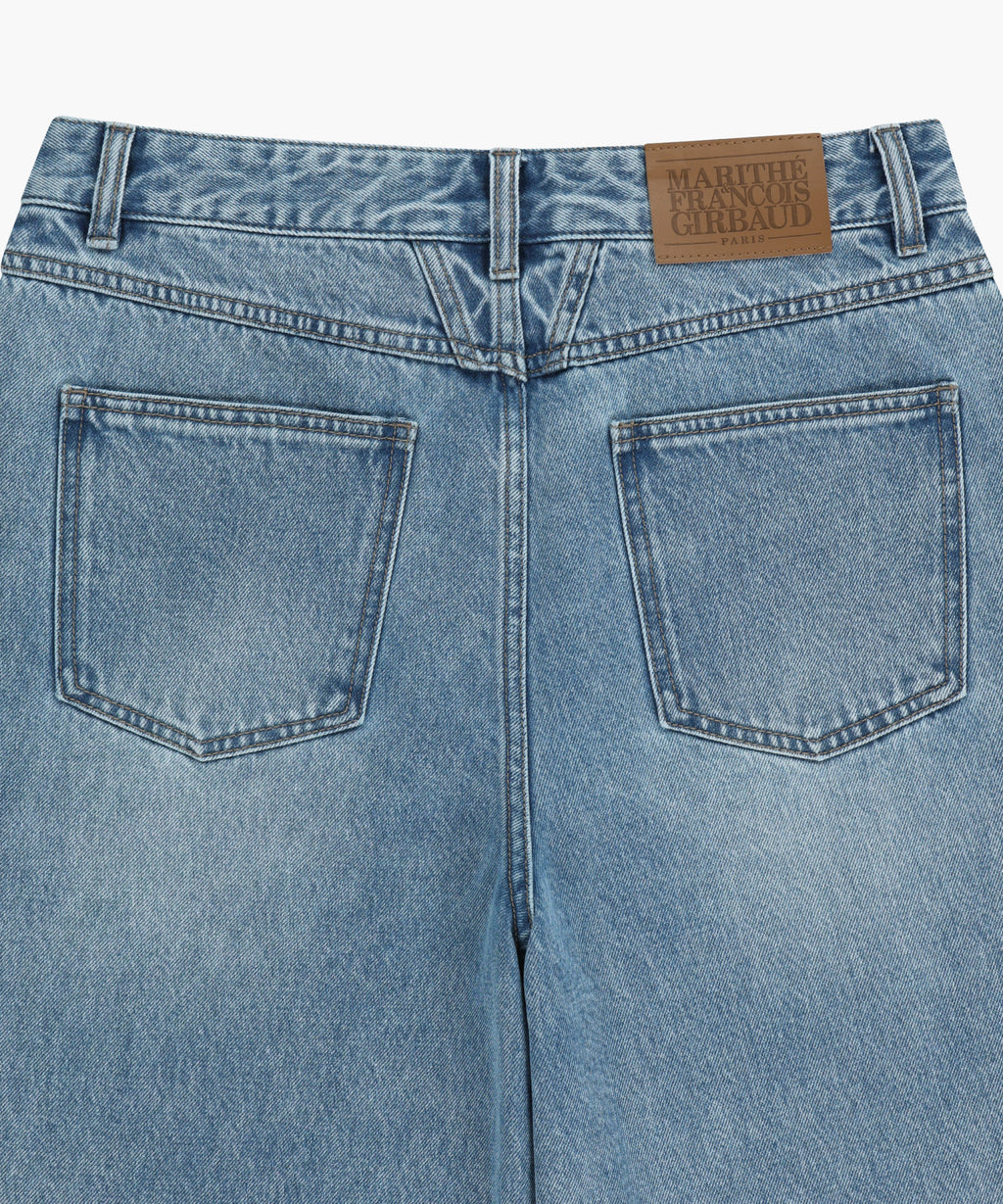 Marithe & Francois Girbaud - Bermuda Denim Pants (Light Blue) product image 9 | TRAB K-Fashion Australia