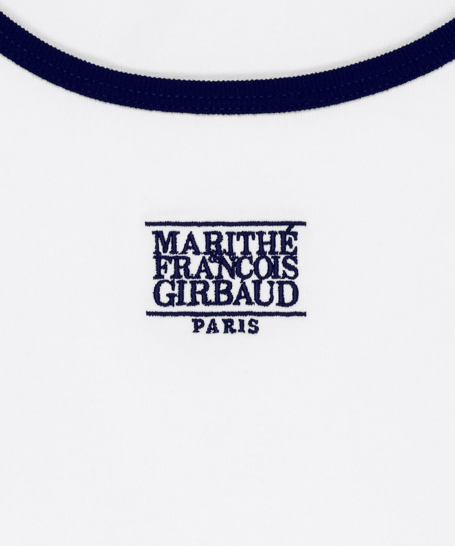 Marithe & Francois Girbaud - Small Classic Logo Sleeveless (White) product image 9 | TRAB K-Fashion Australia