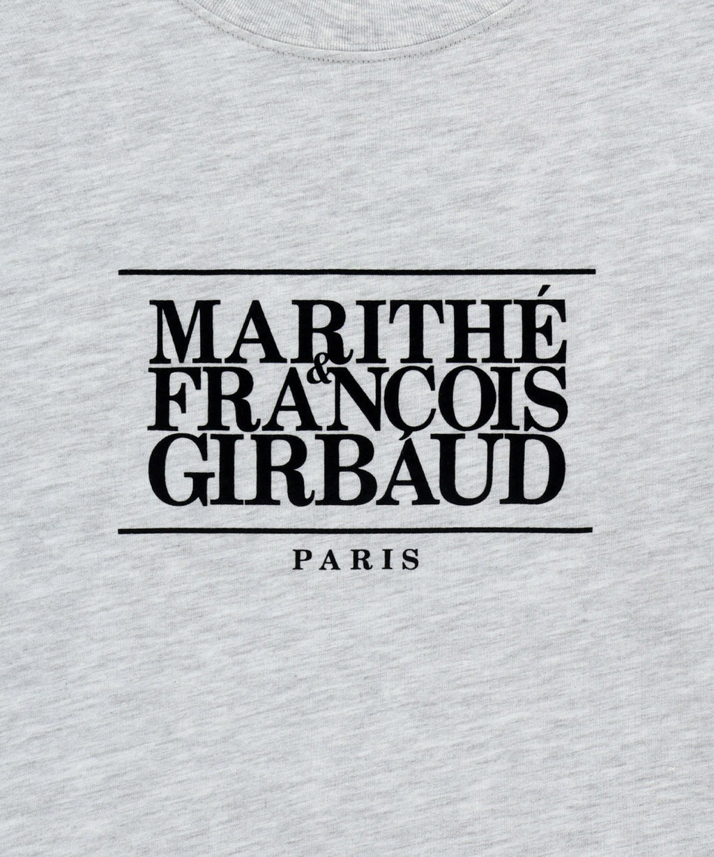Marithe & Francois Girbaud - Classic Logo Long Sleeve (Light Heather Gray) product image 9 | TRAB K-Fashion Australia