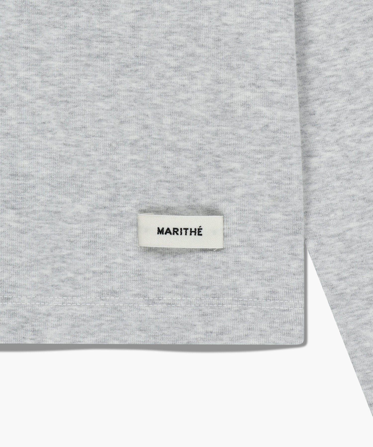 Marithe & Francois Girbaud - Basic Long Sleeve (Light Heather Gray) product image 9 | TRAB K-Fashion Australia